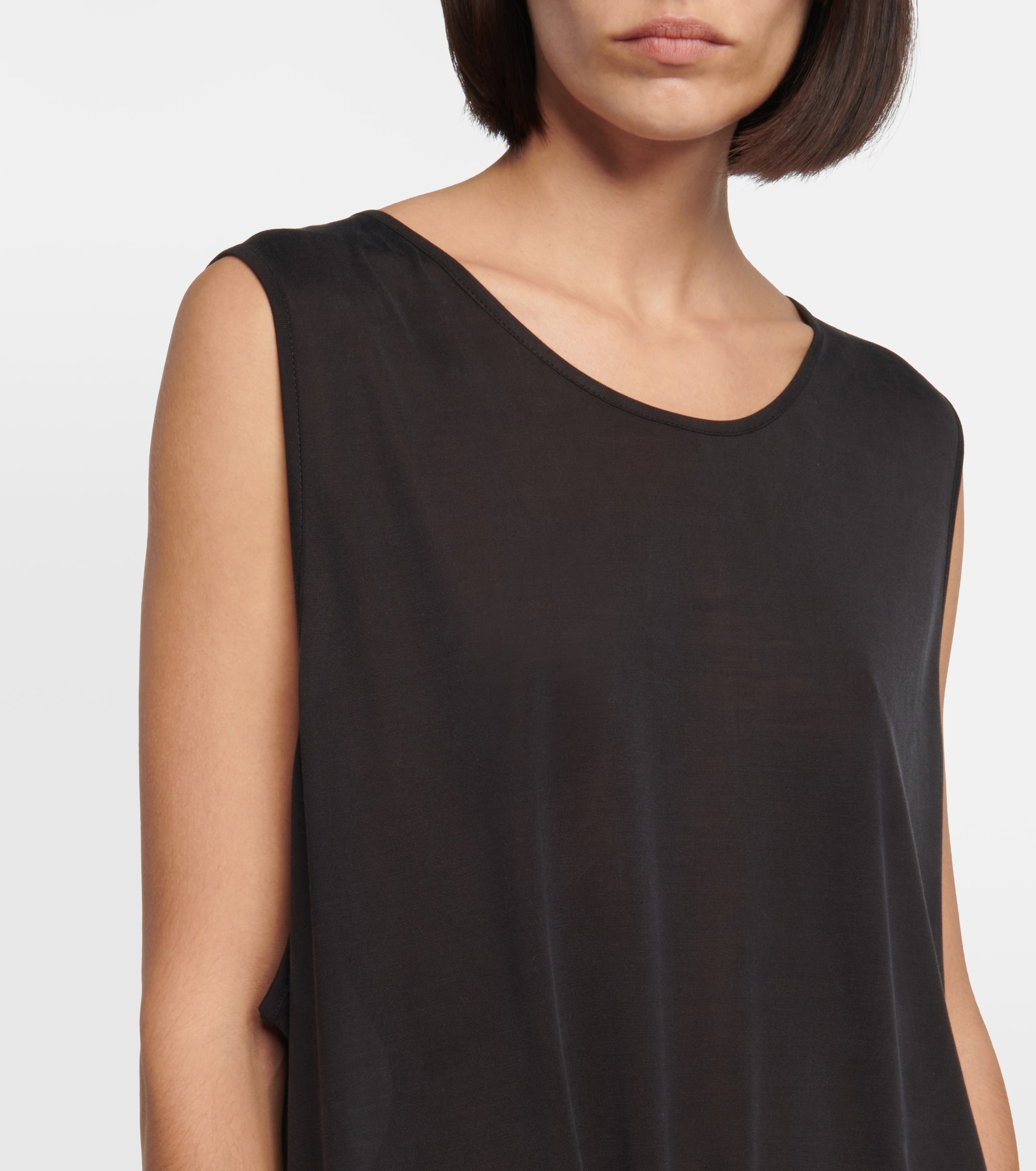 The Row Lidia silk maxi dress