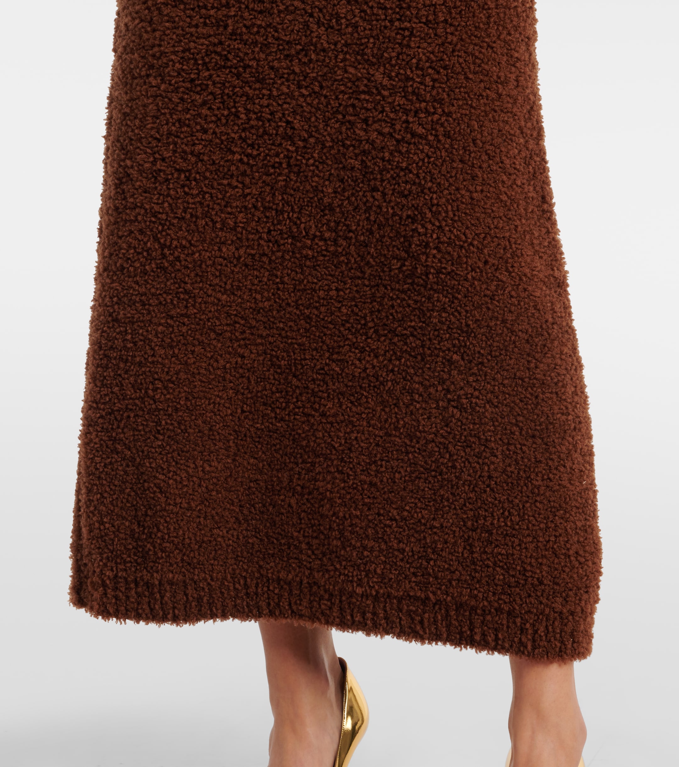 self-portrait Wool-blend pencil skirt thumbnail