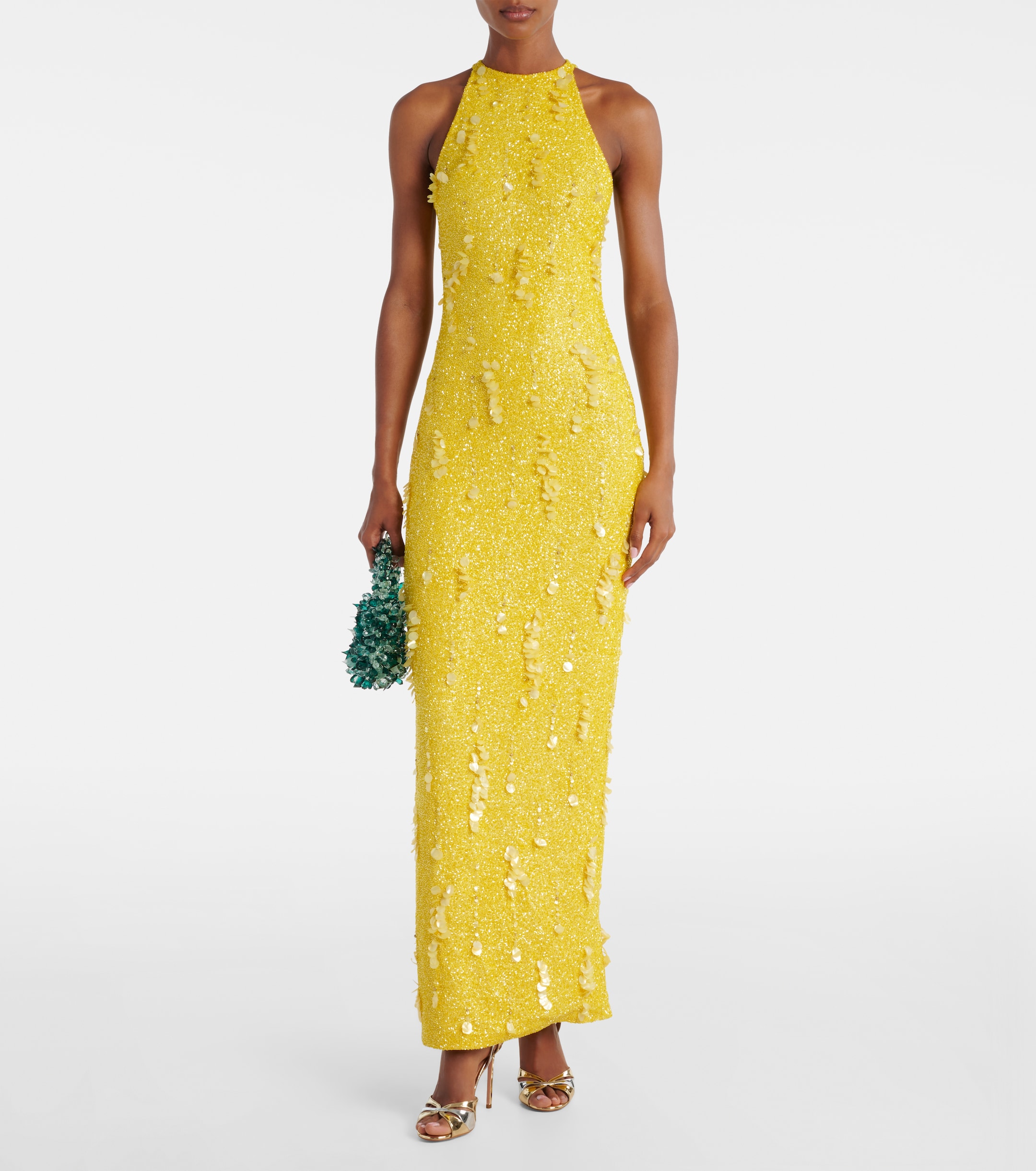 fitted lace wedding dress Annie's Ibiza x Clio Peppiatt Midnight Dress