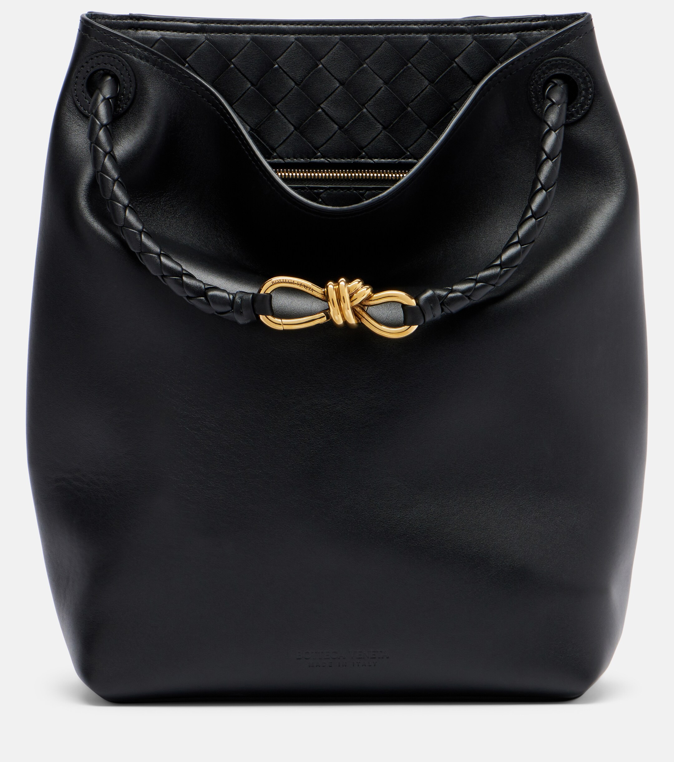Bottega Veneta Andiamo Small leather bucket bag