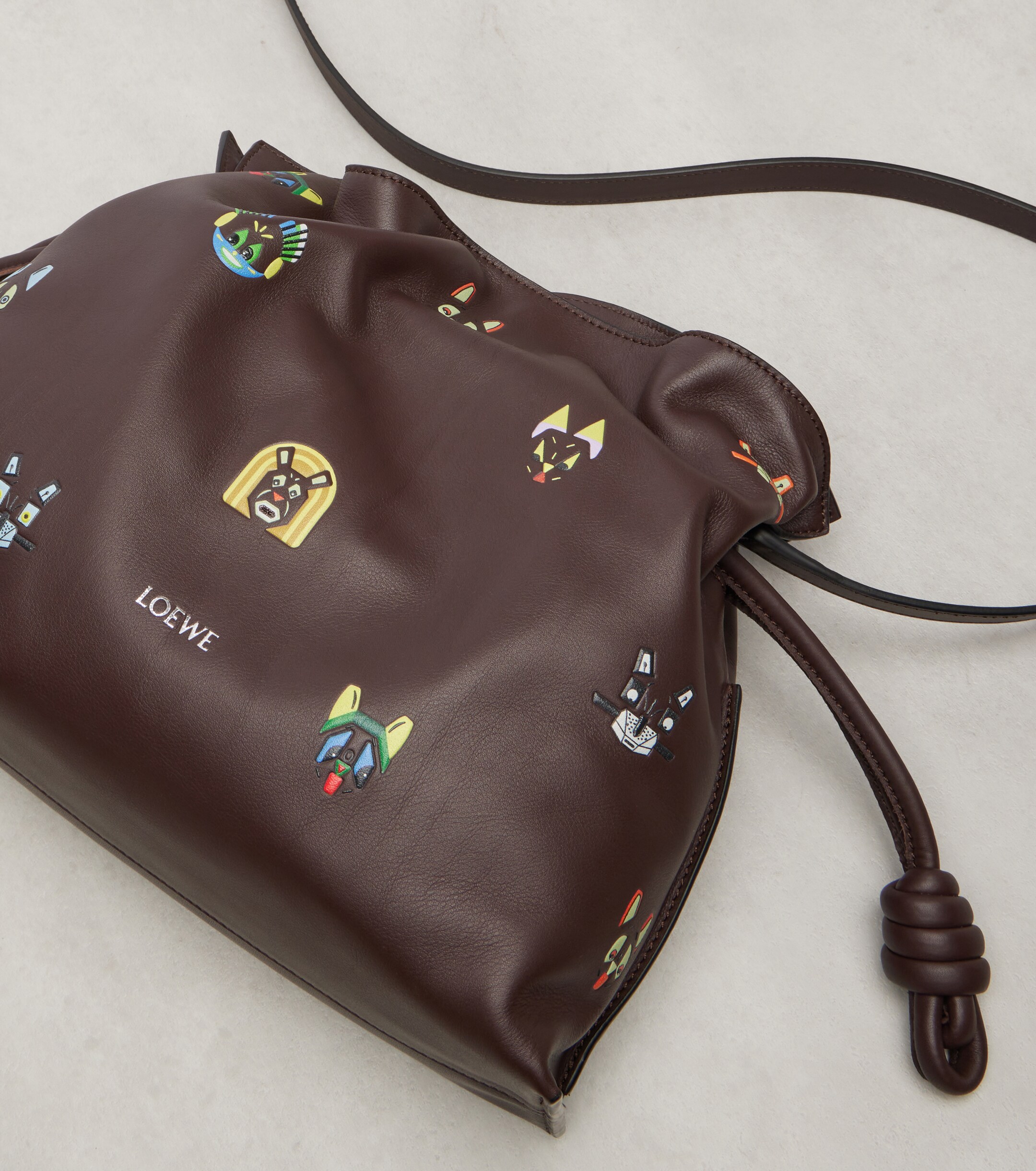 Loewe x Louis Wain Flamenco Medium clutch