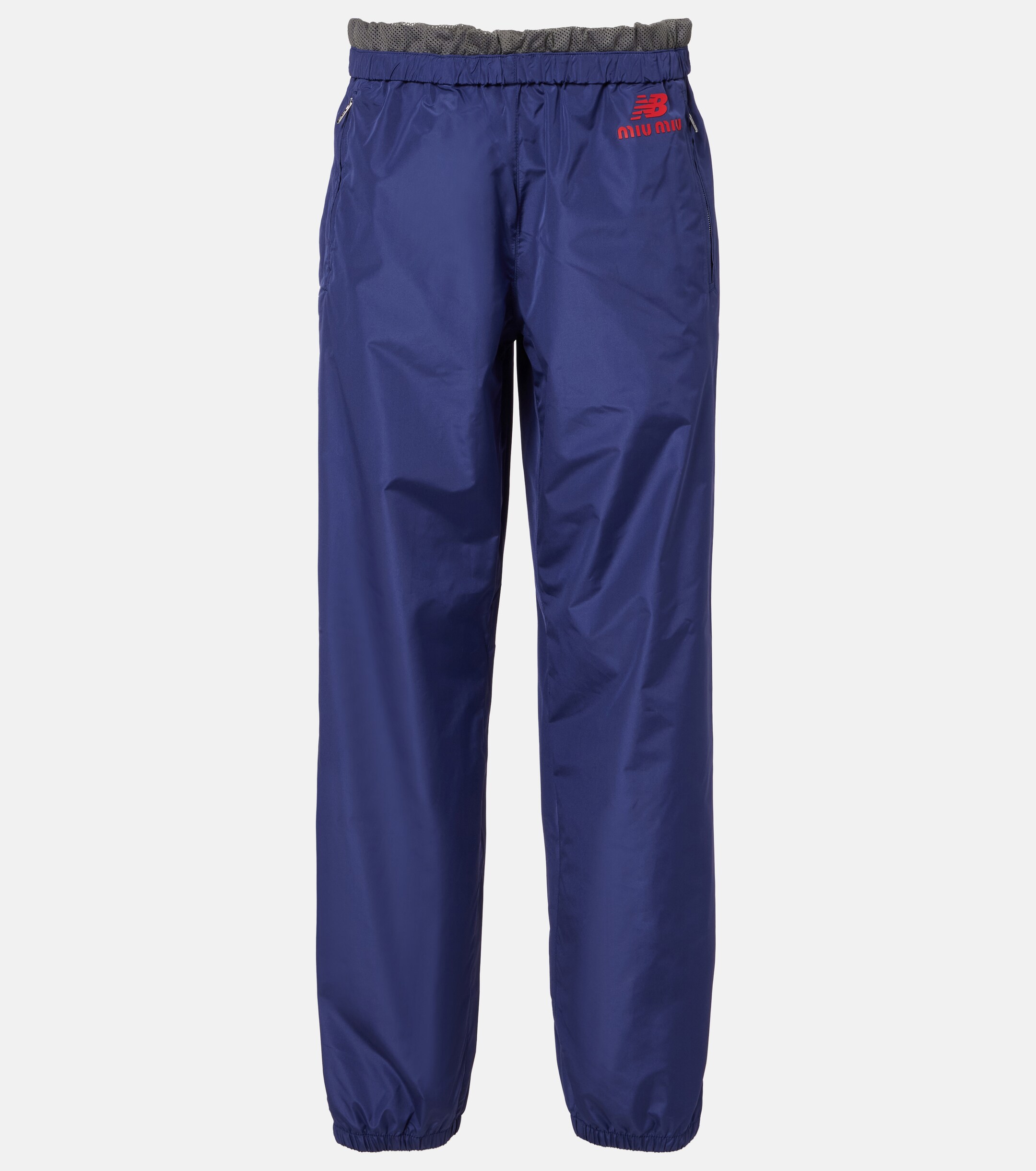 Miu Miu x New Balance poplin track pants