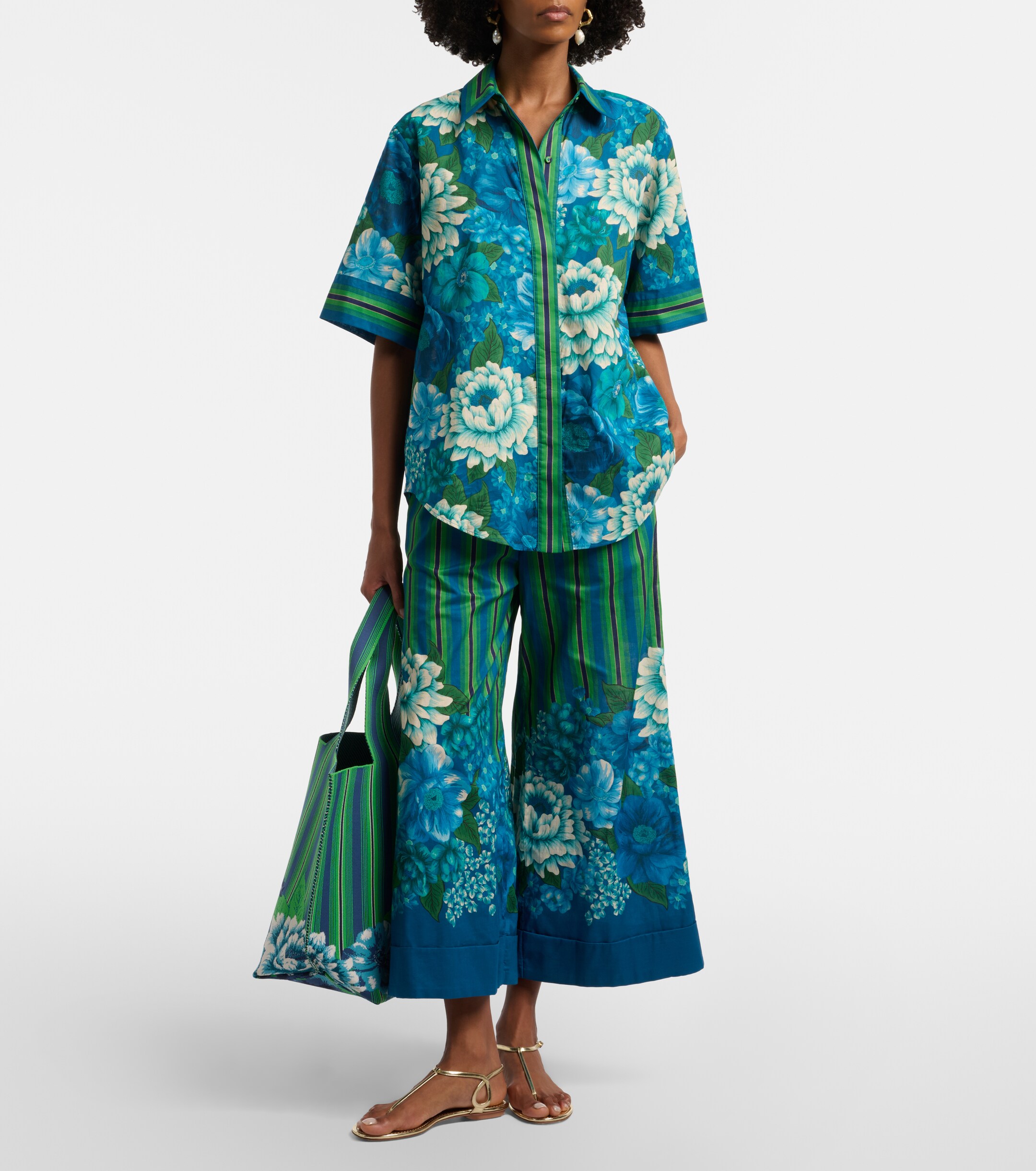 Alémais Margo Large jacquard tote bag