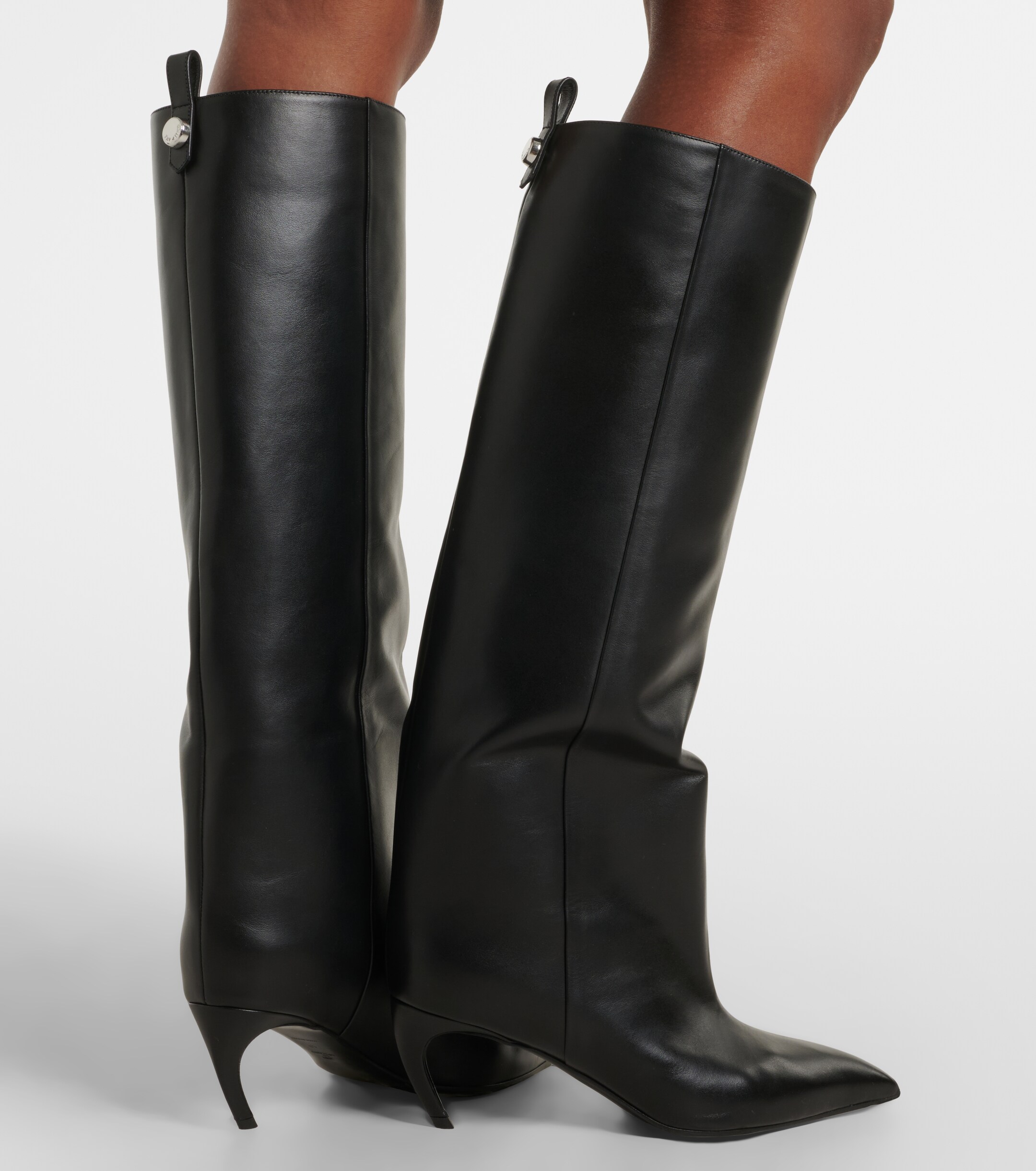 THE ATTICO The Attico Lea leather knee-high boots