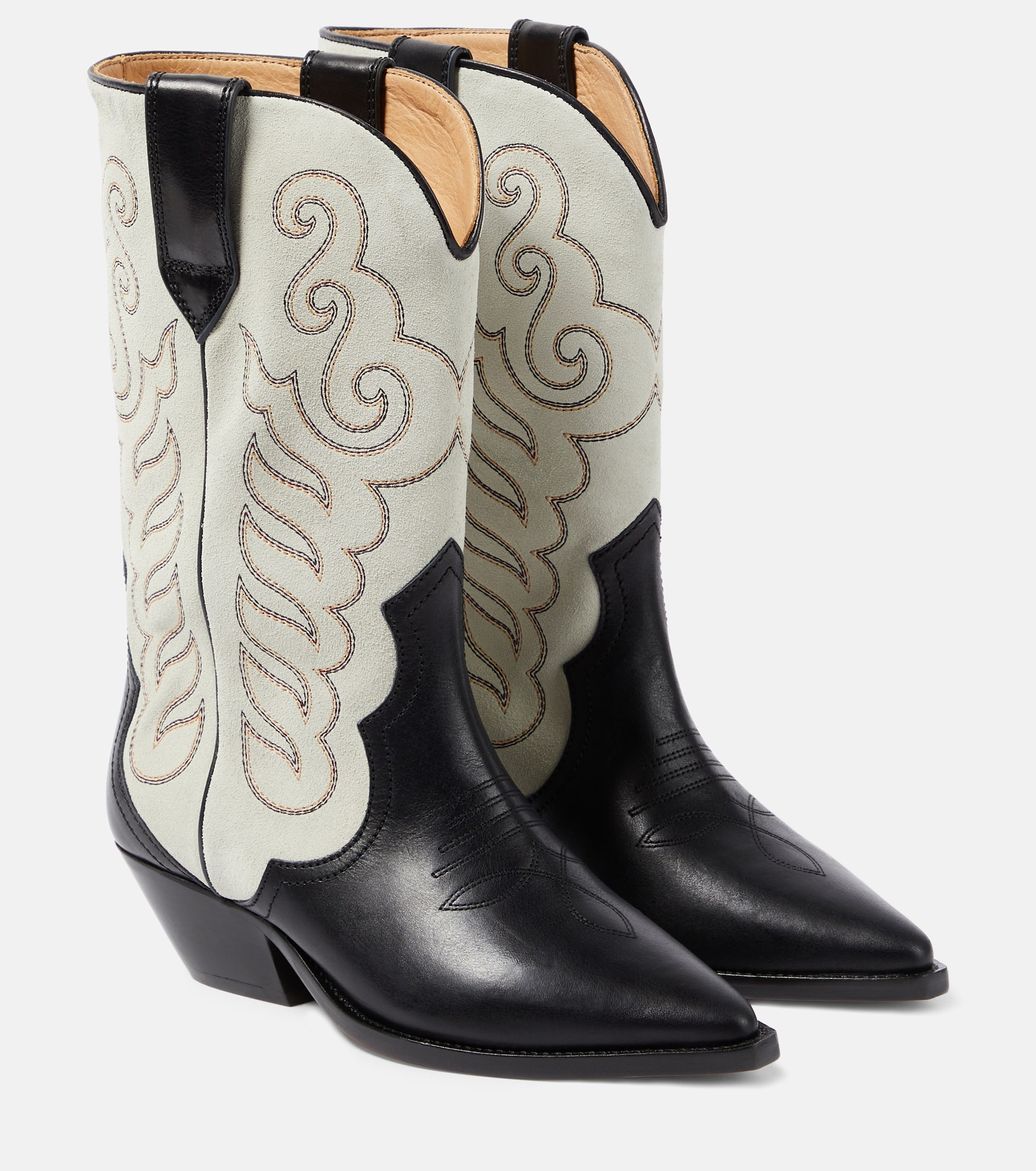 Isabel Marant Duerto leather cowboy boots