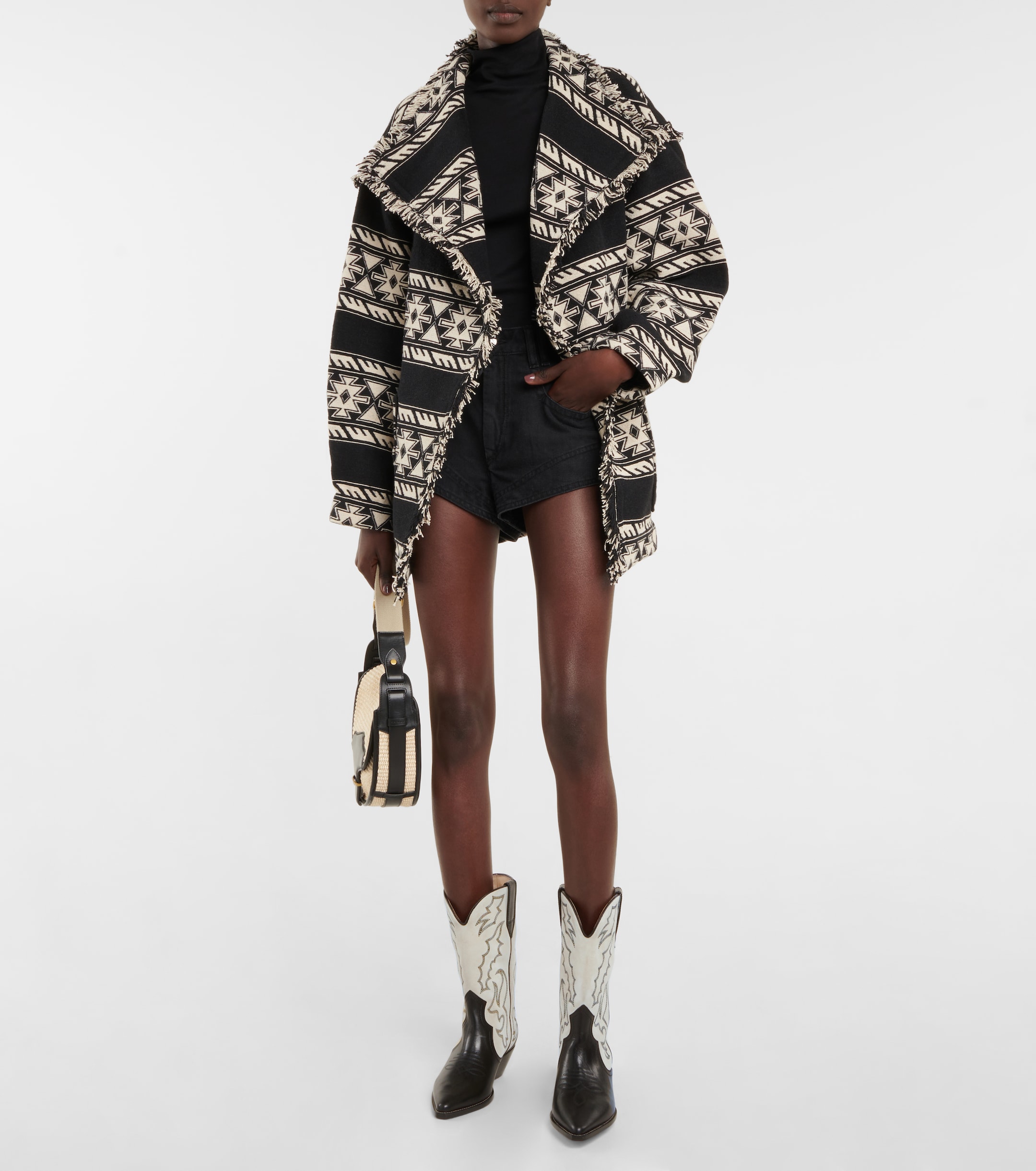 Isabel Marant Duerto leather cowboy boots thumbnail