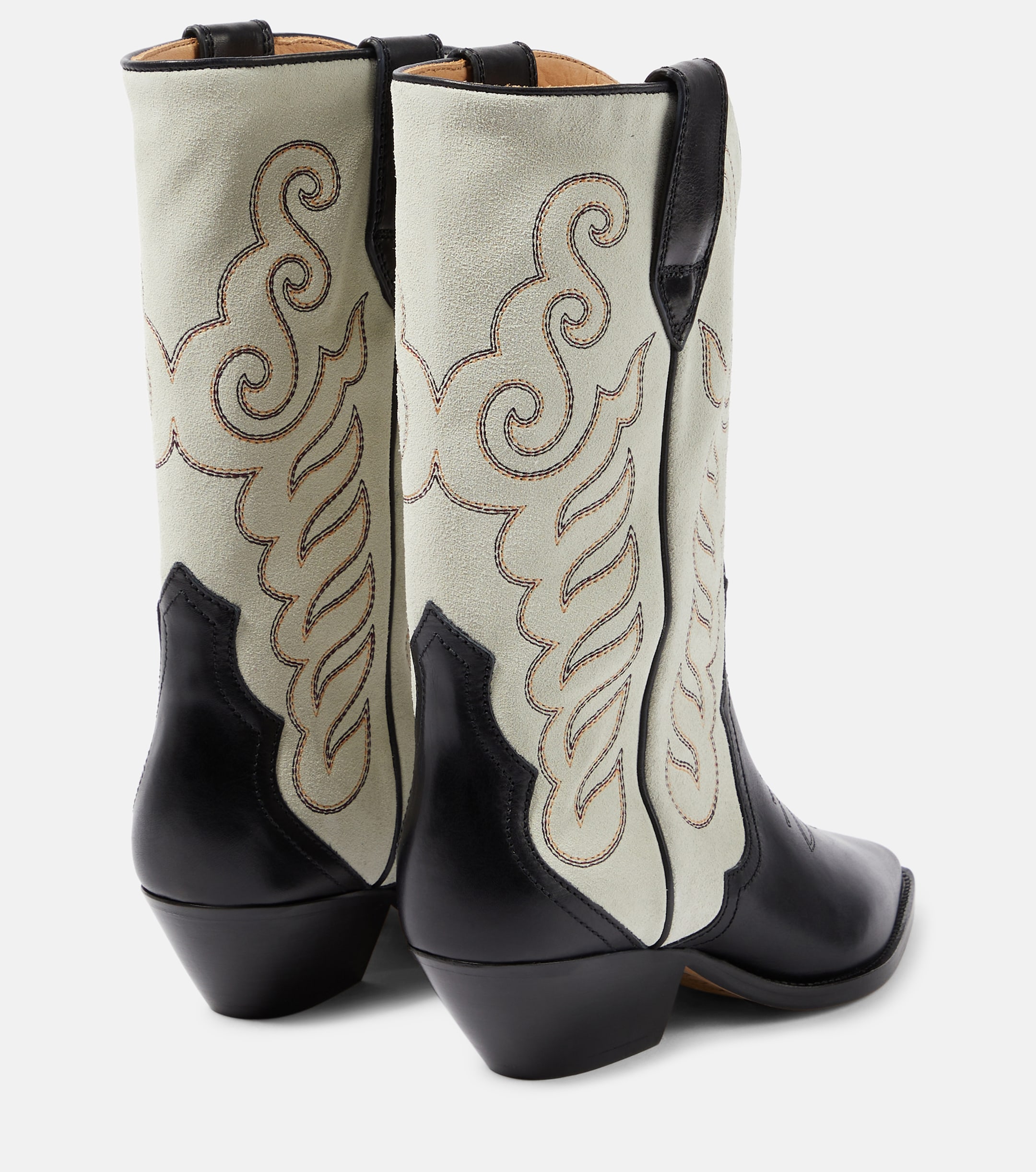 Isabel Marant Duerto leather cowboy boots thumbnail