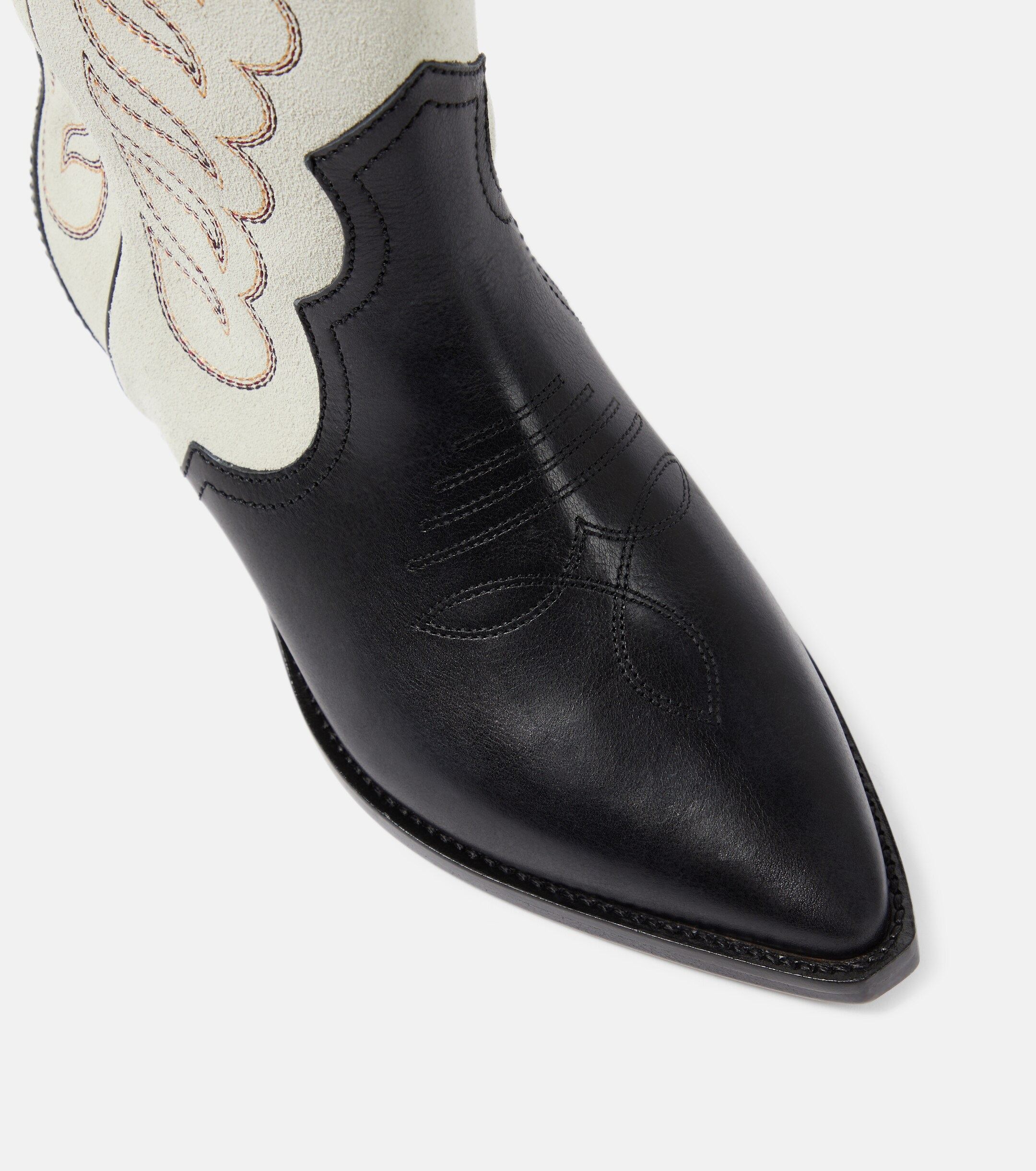 Isabel Marant Duerto leather cowboy boots thumbnail