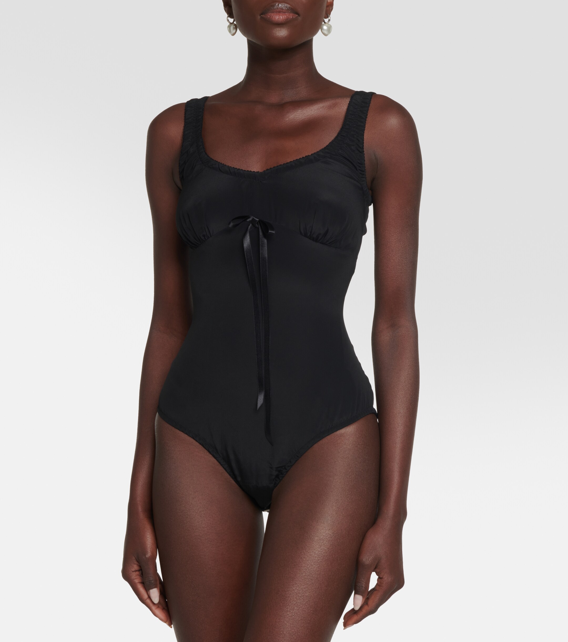 Simone Rocha Bow-embellished bodysuit