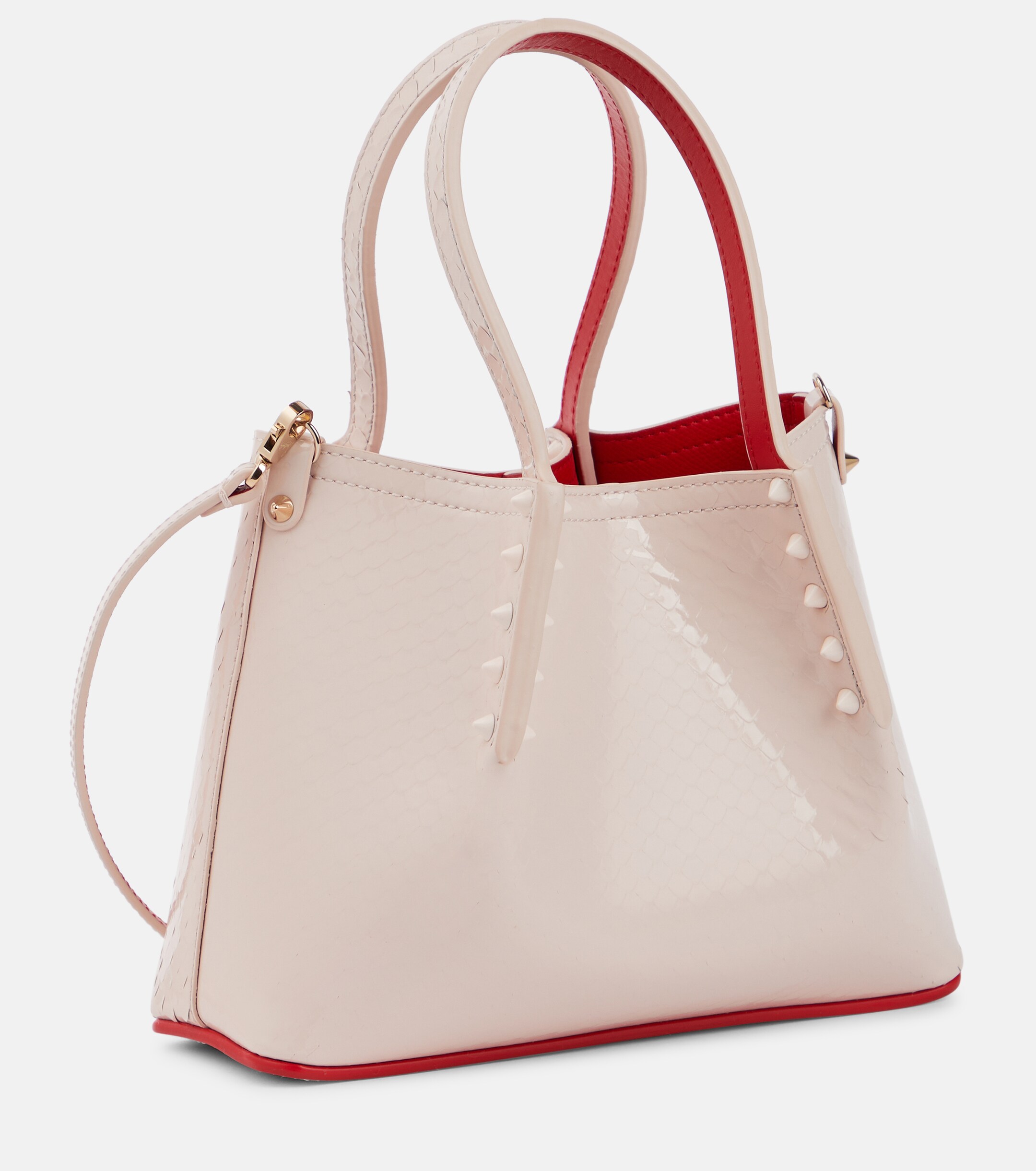 CHRISTIAN LOUBOUTIN Cabarock Mini leather tote bag
