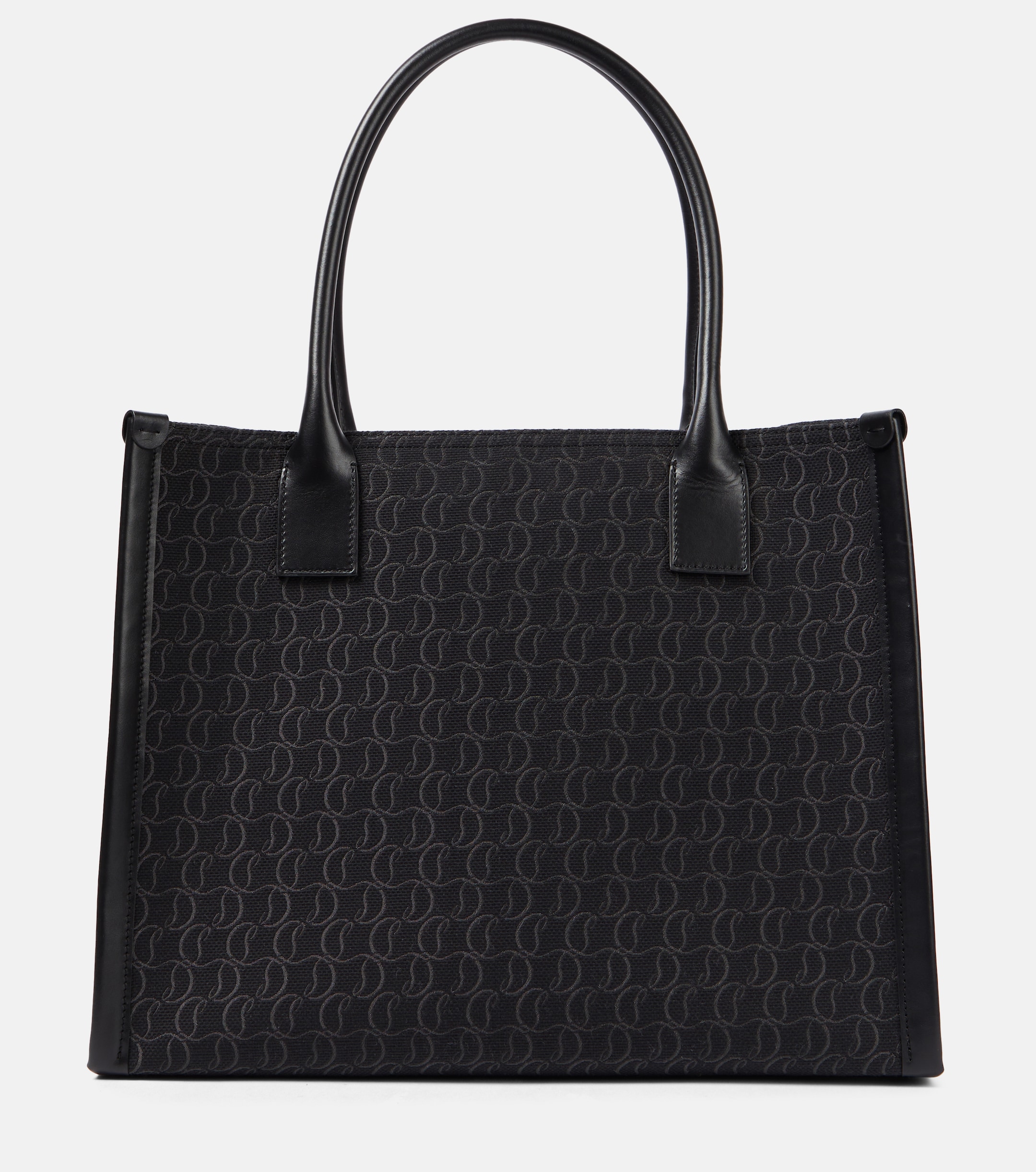 CHRISTIAN LOUBOUTIN By My Side E/W Large canvas tote bag