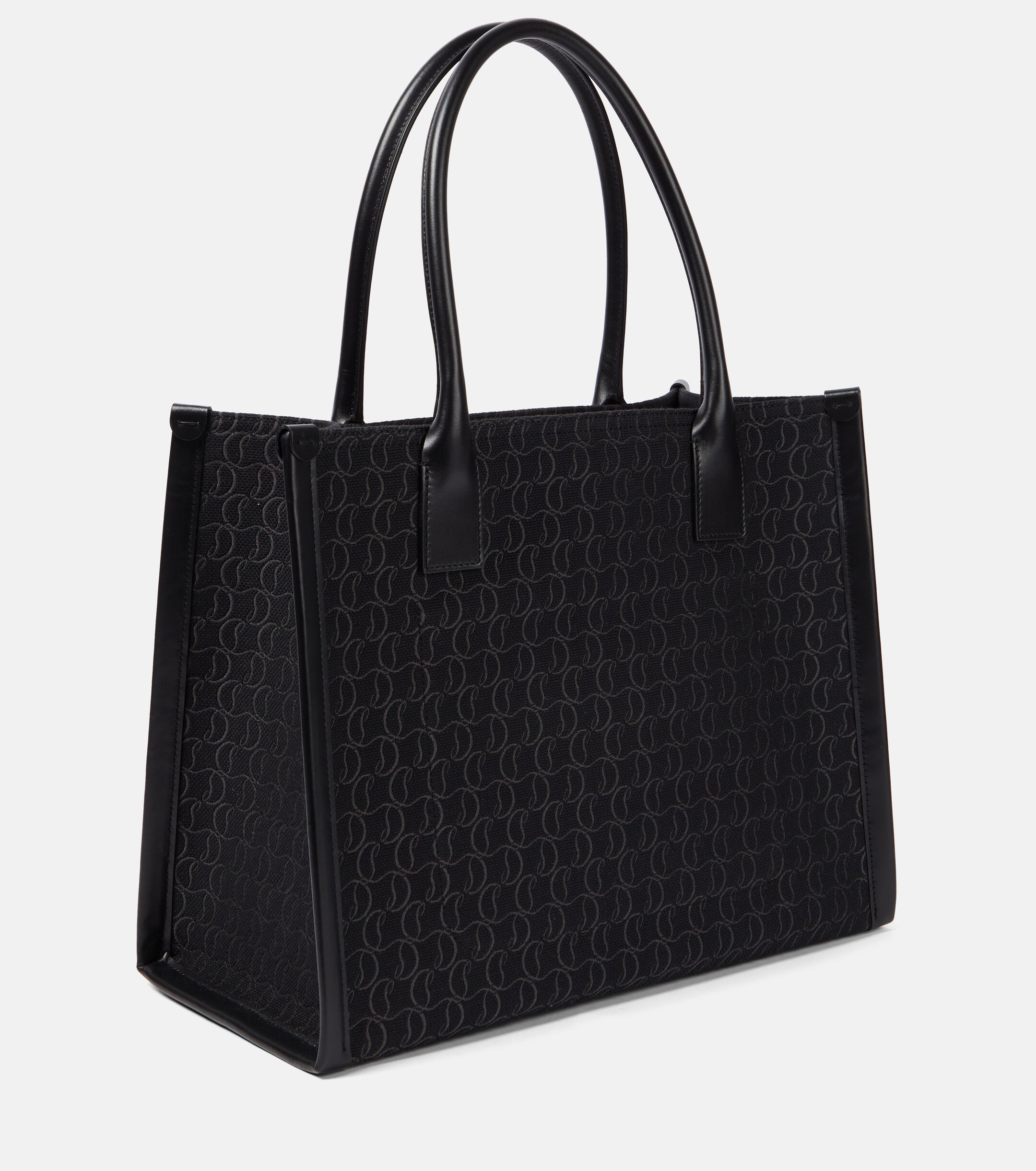 CHRISTIAN LOUBOUTIN By My Side E/W Large canvas tote bag