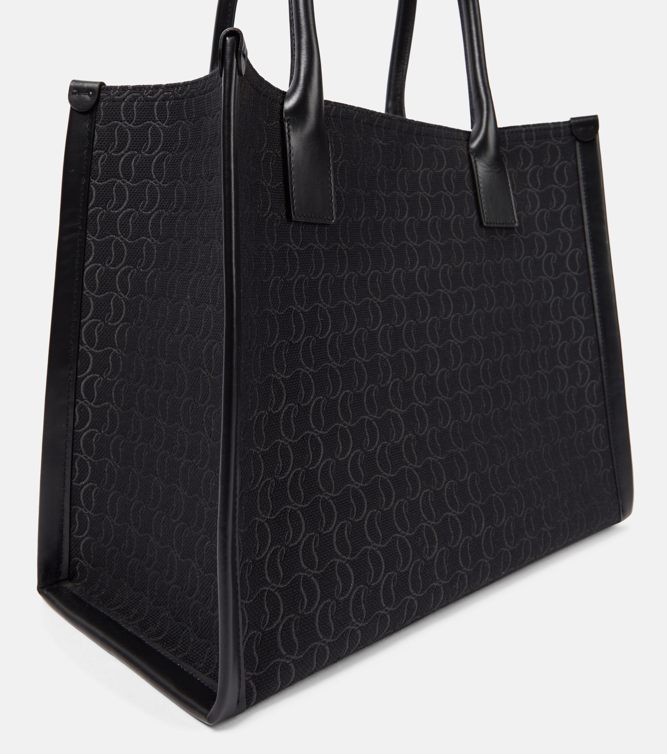 CHRISTIAN LOUBOUTIN By My Side E/W Large canvas tote bag