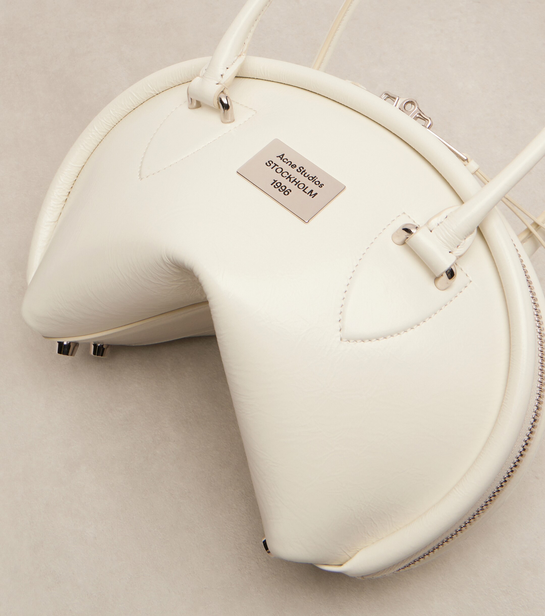 Acne Studios Bowlina Small leather shoulder bag