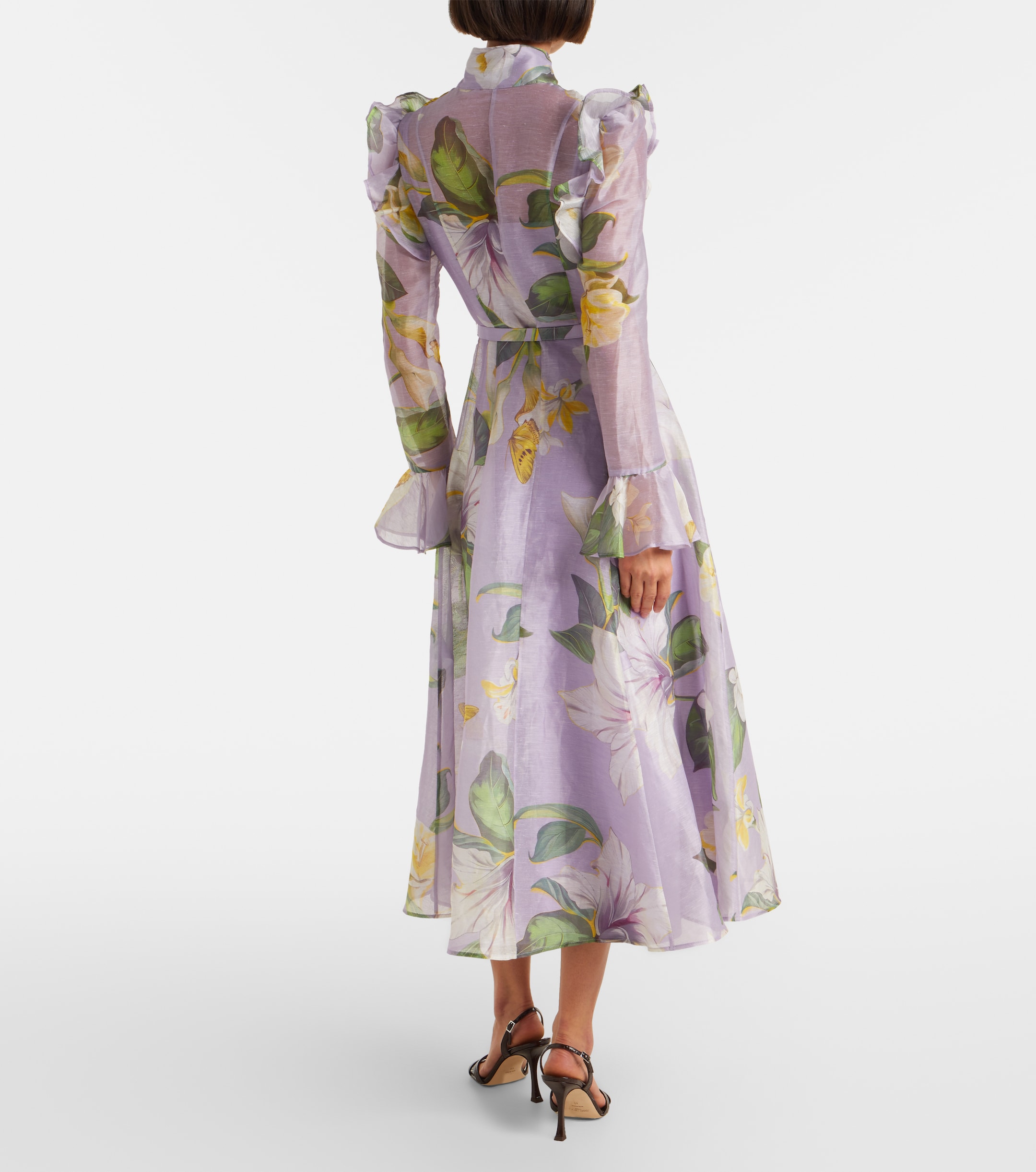 leo lin purple dress LEO LIN - Nora Bustier Maxi Dress Lavendar