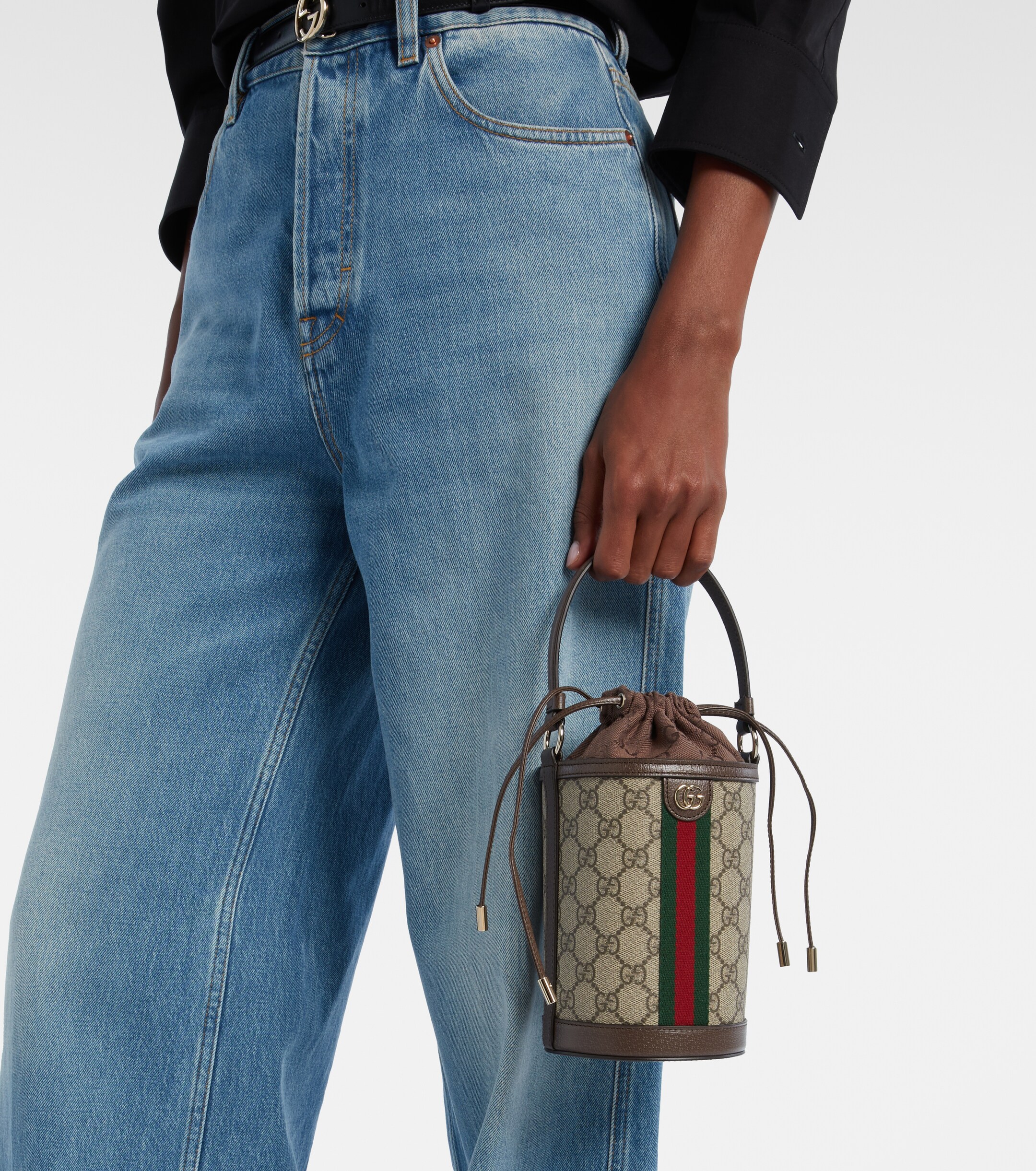 Gucci Ophidia Small GG bucket bag