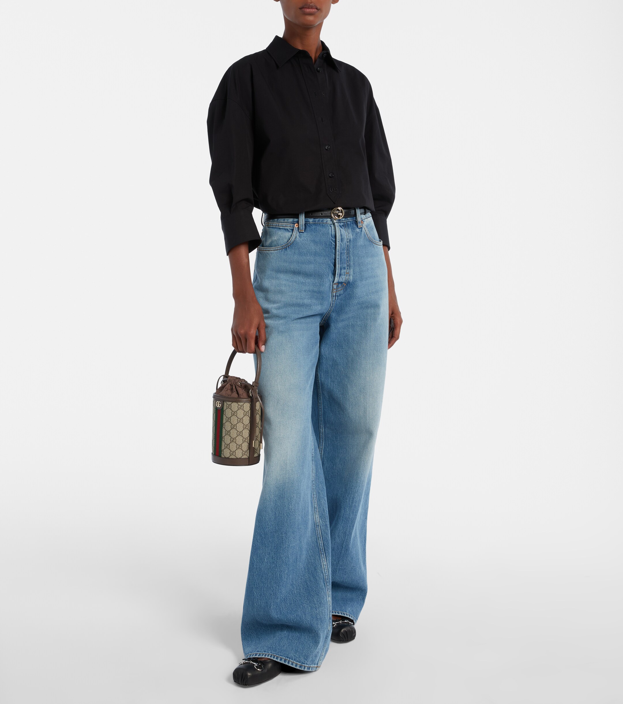 Gucci Ophidia Small GG bucket bag