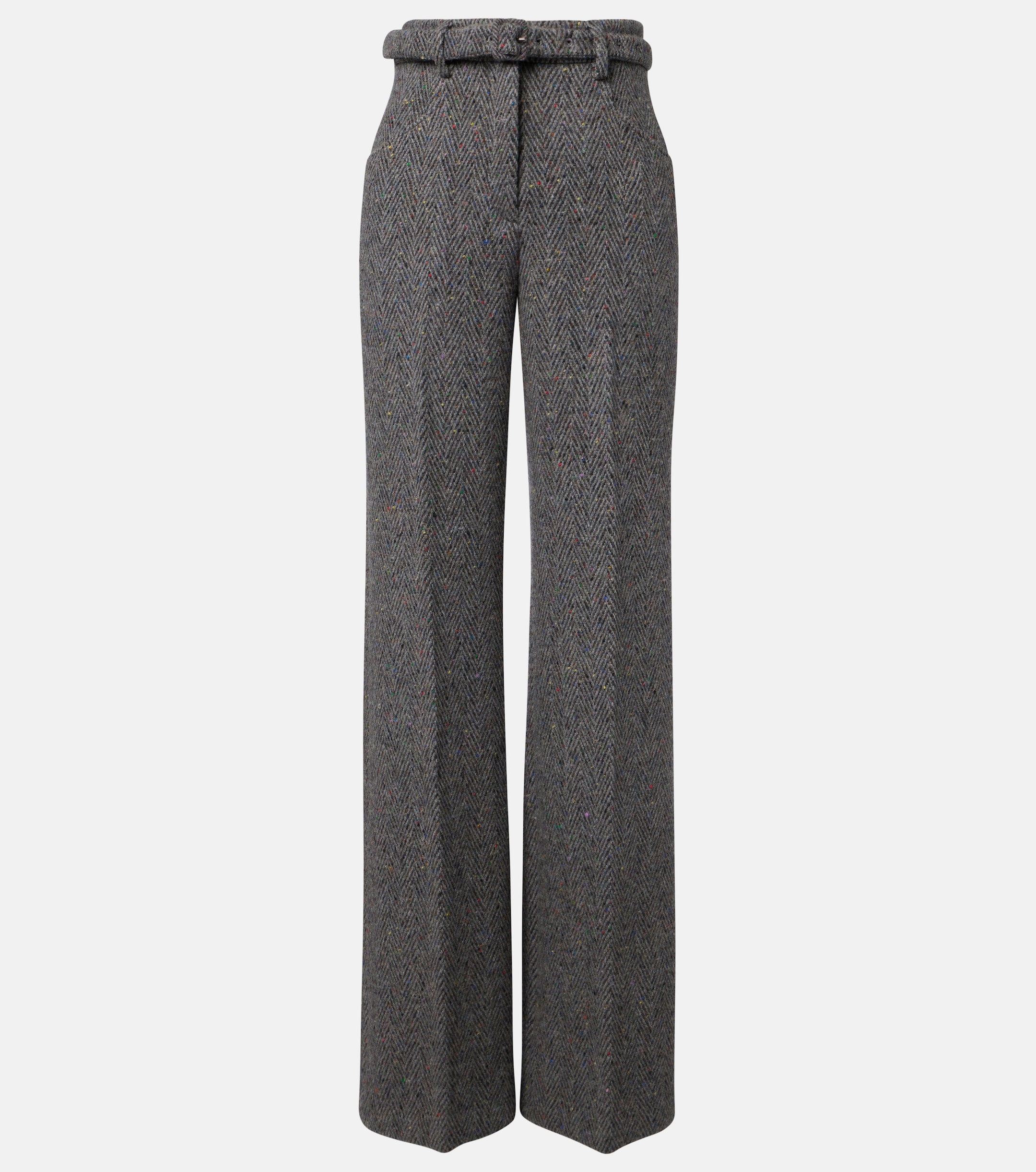 Gabriela Hearst Gabriela Hearst Norman belted cashmere and wool wide-leg pants
