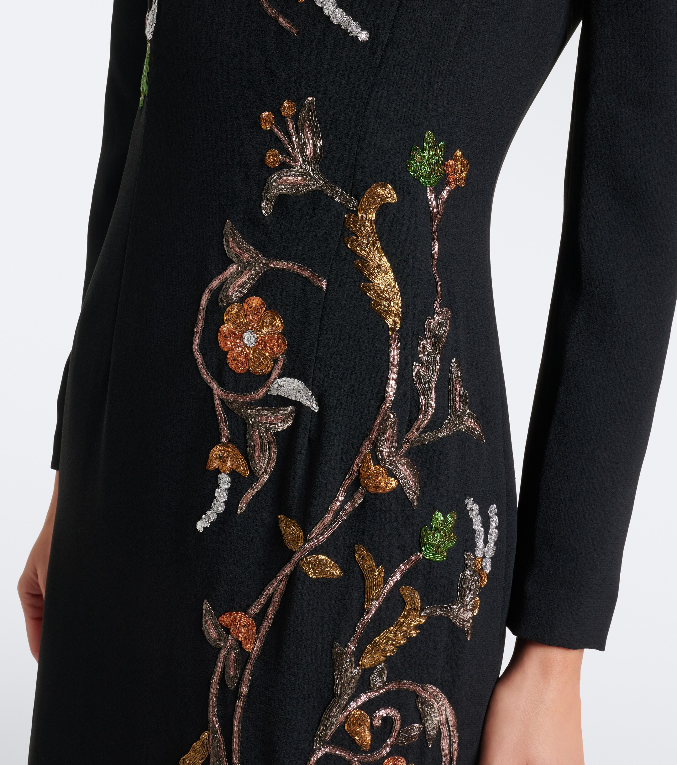 Dries Van Noten Dries Van Noten Floral embellished gown