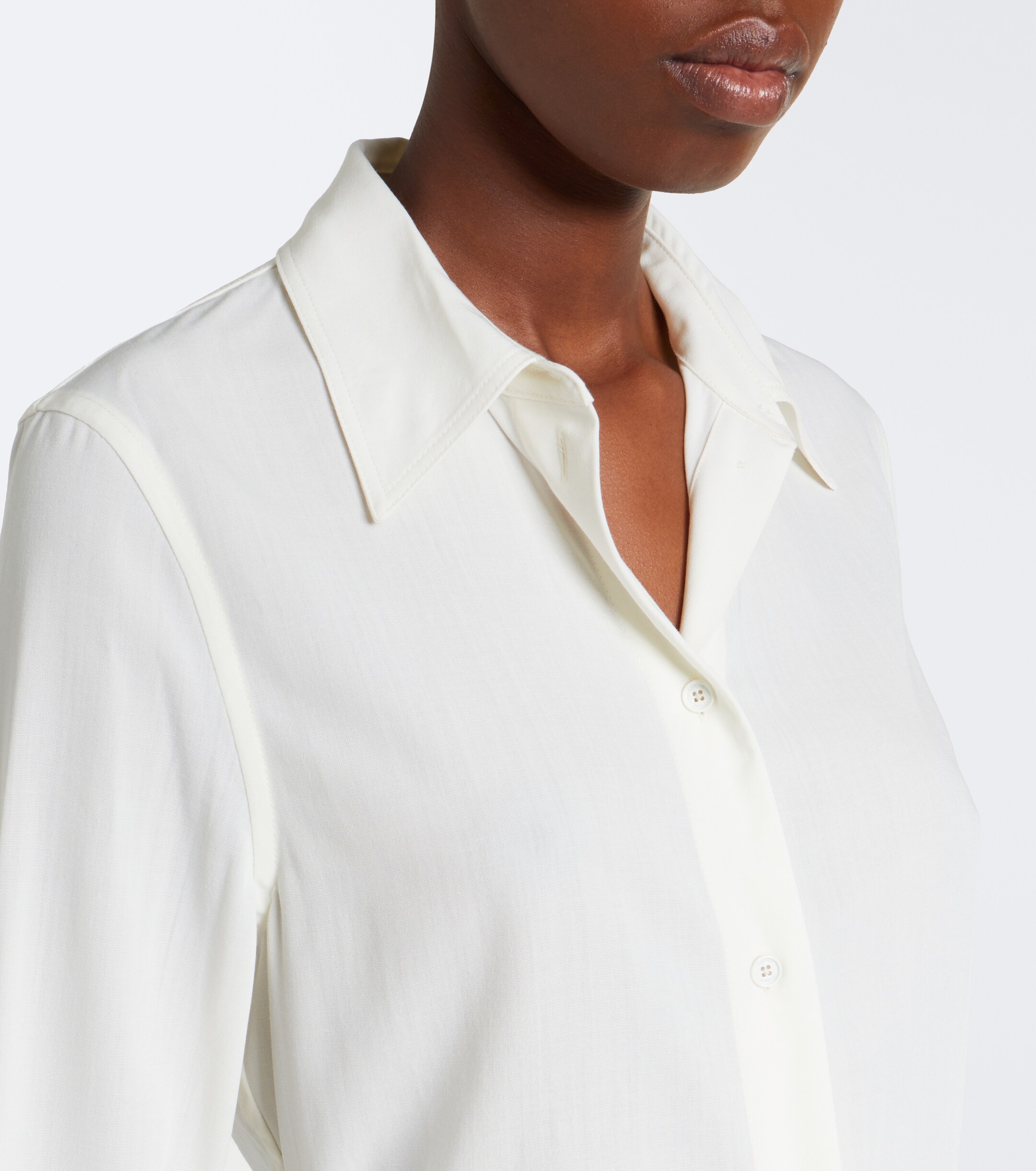 TOTEME Toteme Semi-sheer shirt