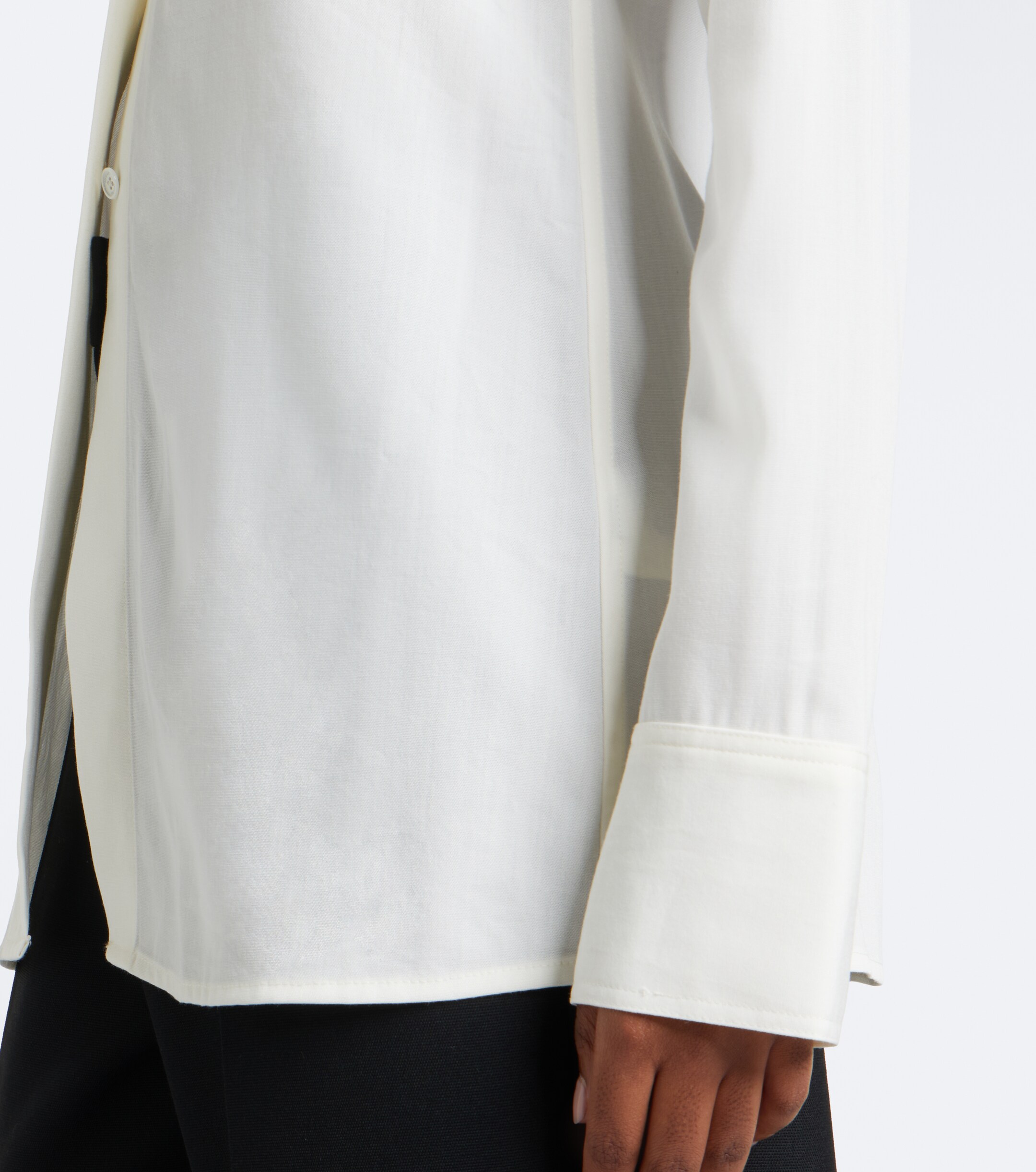 TOTEME Toteme Semi-sheer shirt