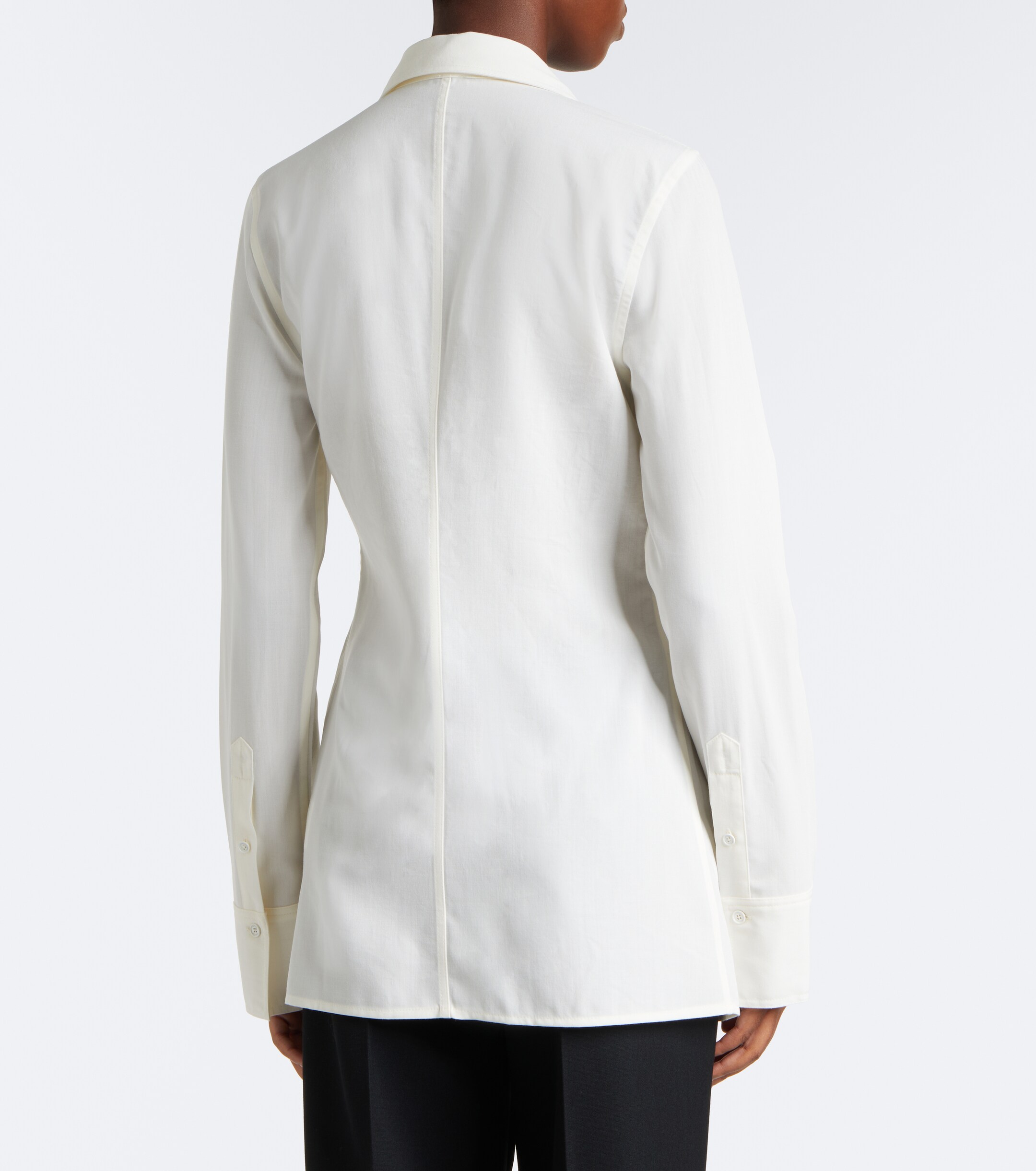 TOTEME Toteme Semi-sheer shirt