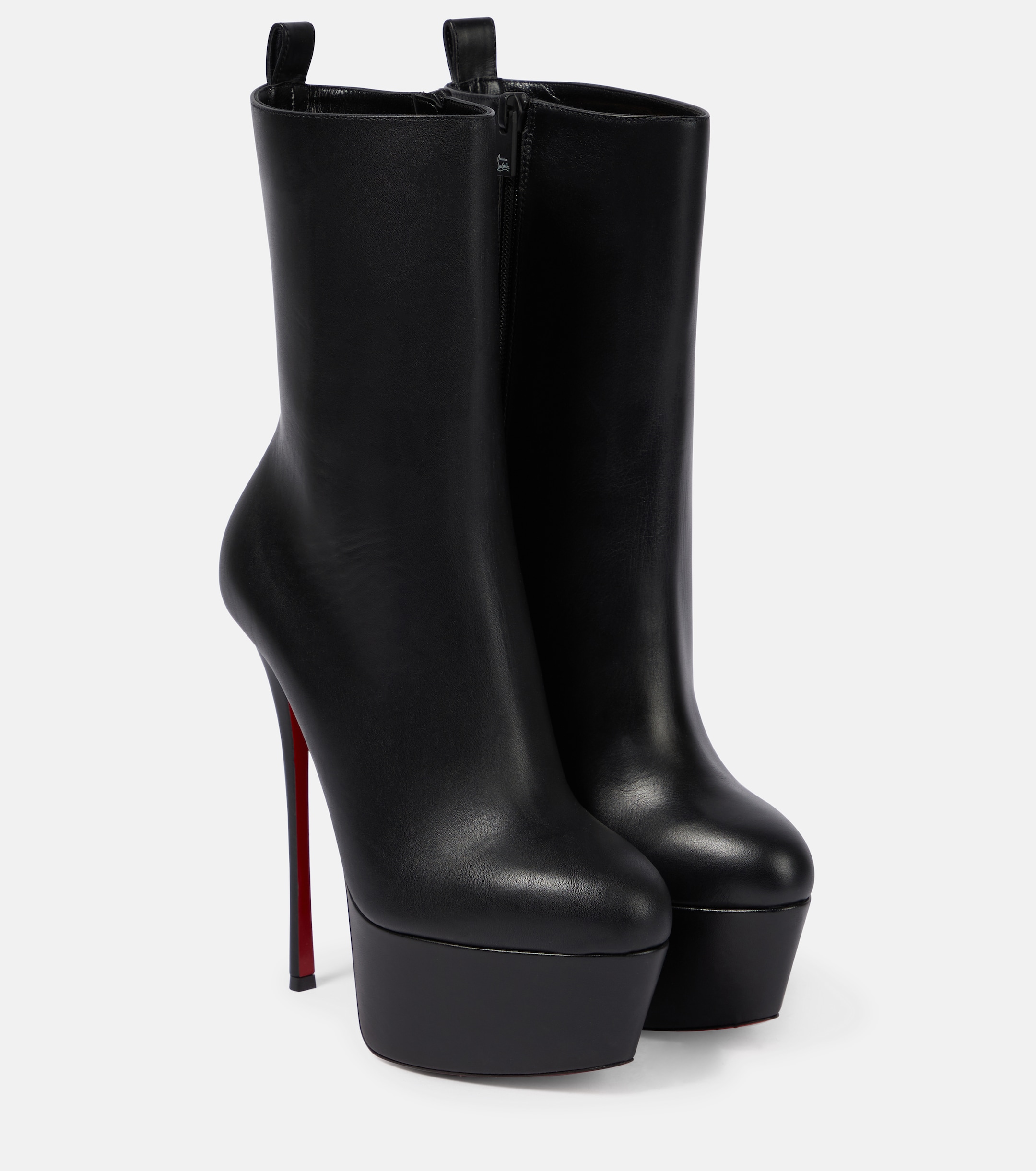CHRISTIAN LOUBOUTIN Dolly Booty Alta 160 leather platform boots