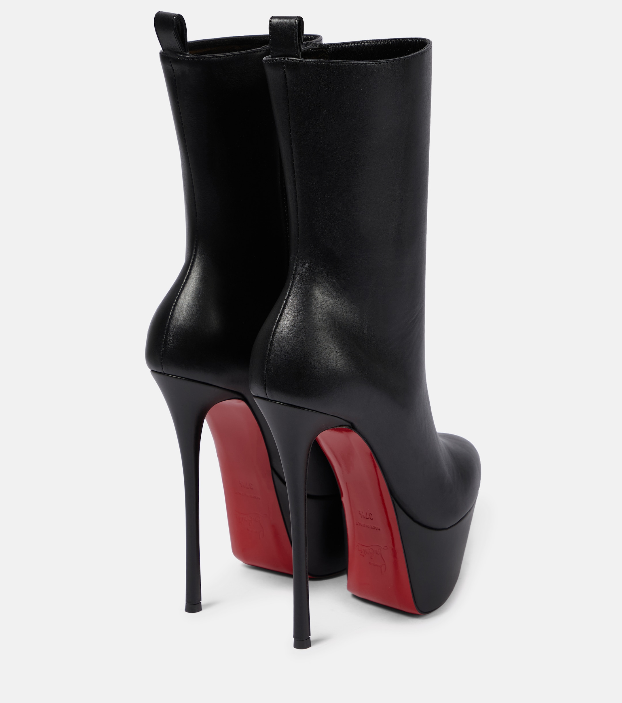 CHRISTIAN LOUBOUTIN Dolly Booty Alta 160 leather platform boots