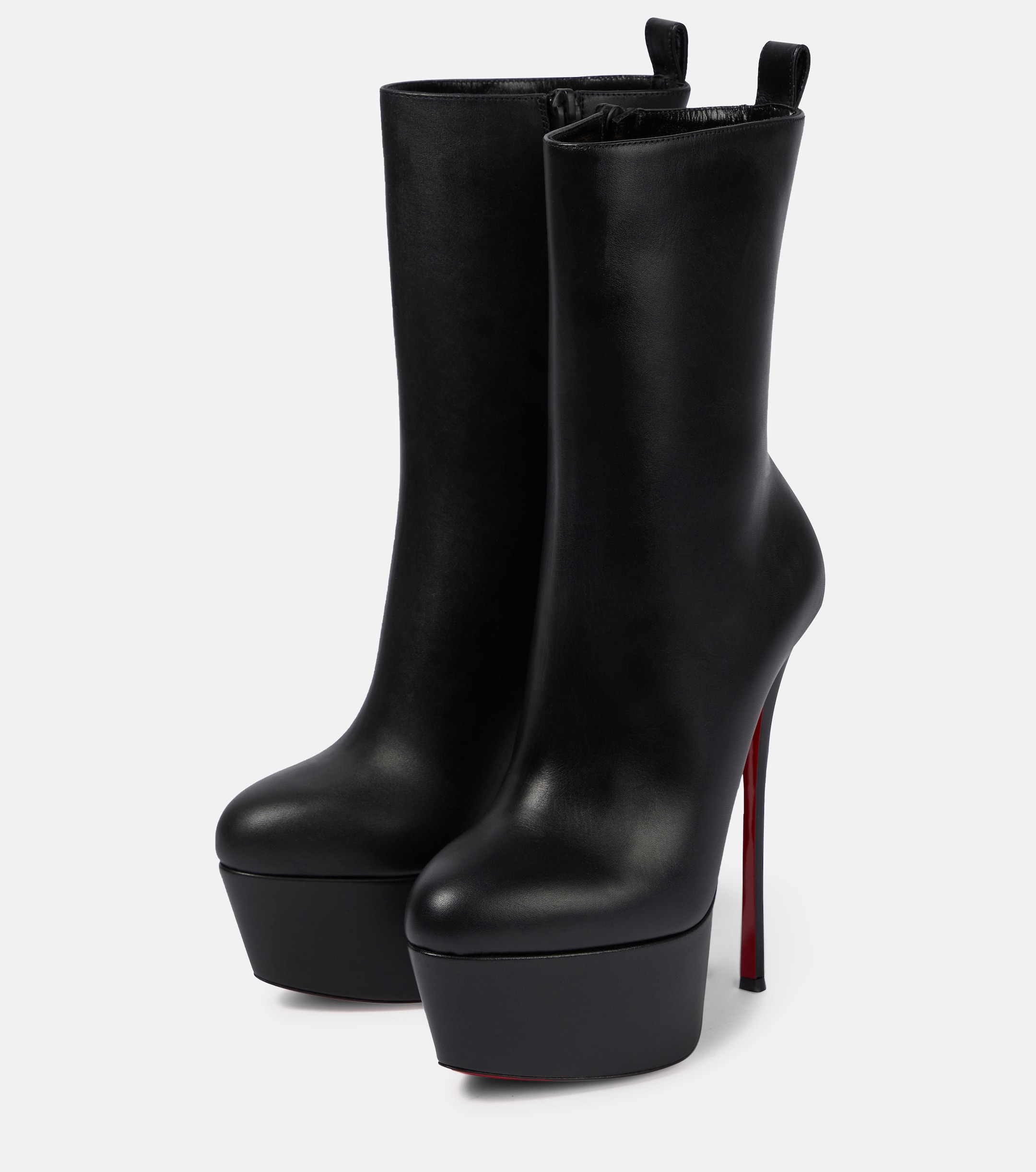 CHRISTIAN LOUBOUTIN Dolly Booty Alta 160 leather platform boots