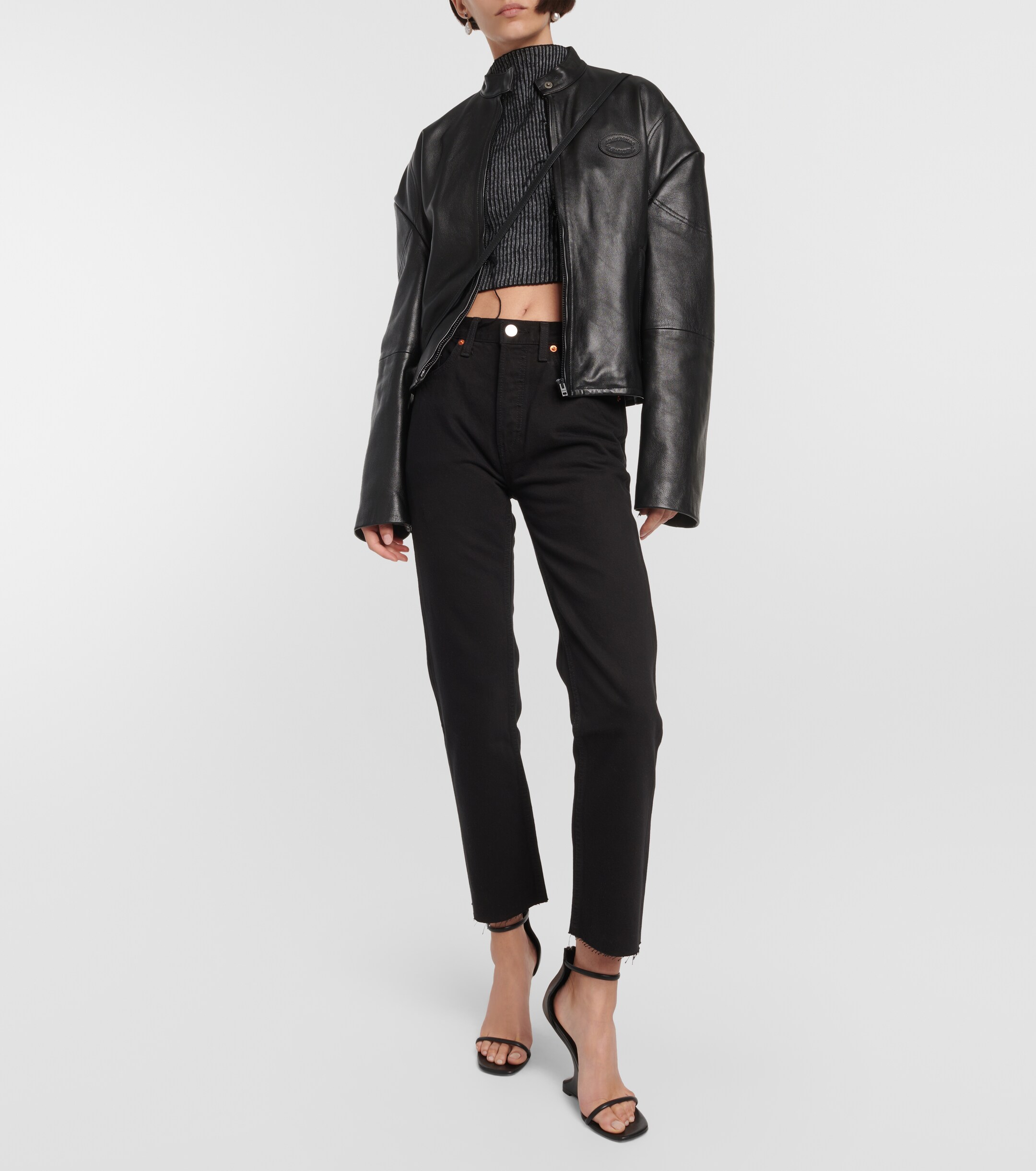 RE/DONE '70s Stove Pipe straight jeans