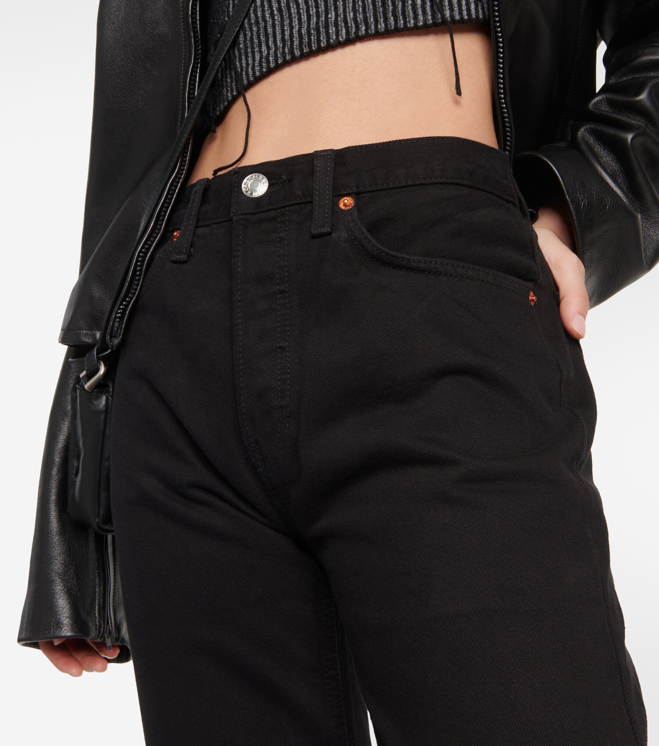 RE/DONE '70s Stove Pipe straight jeans