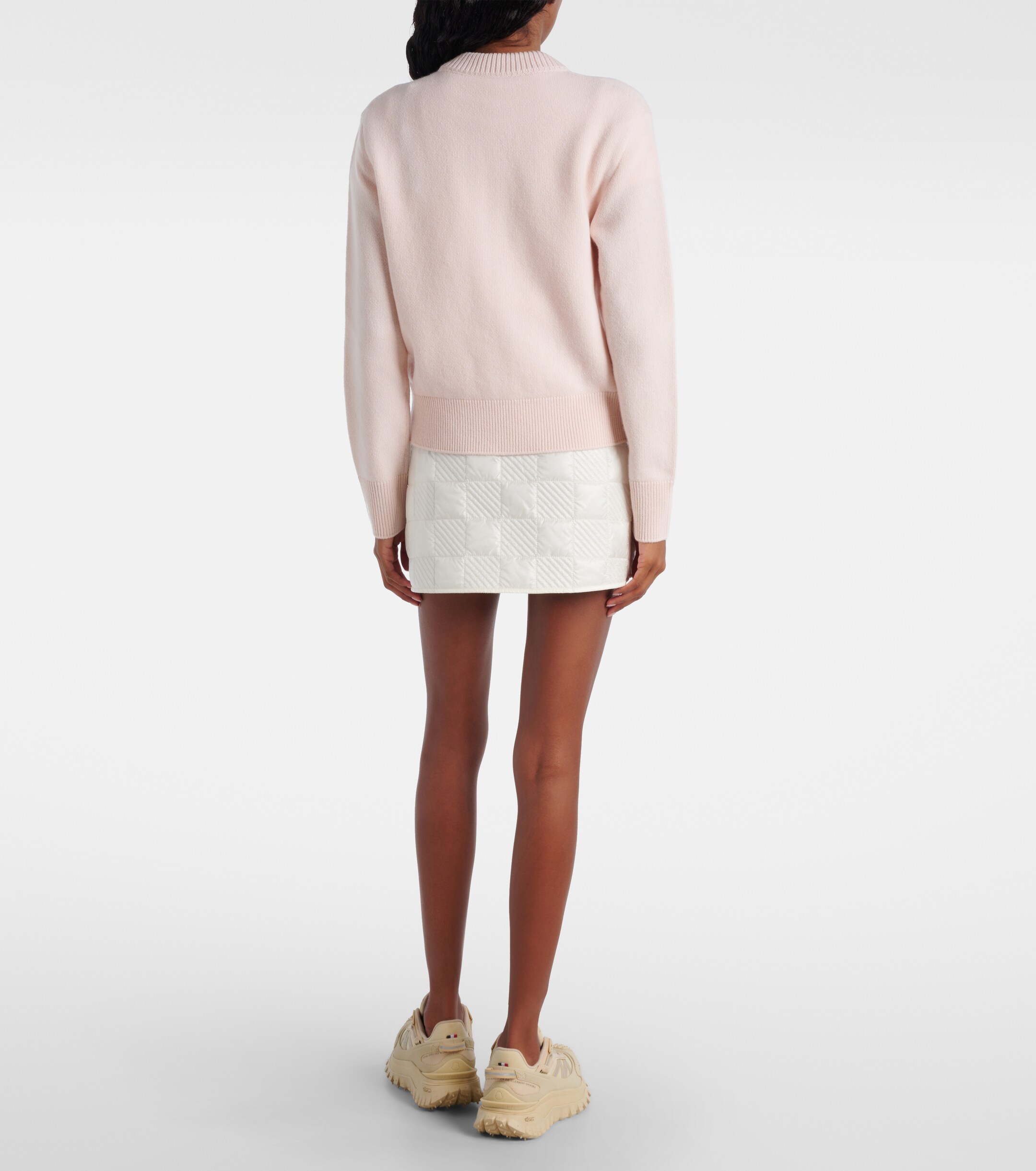Moncler Wool and cashmere-blend jacket thumbnail