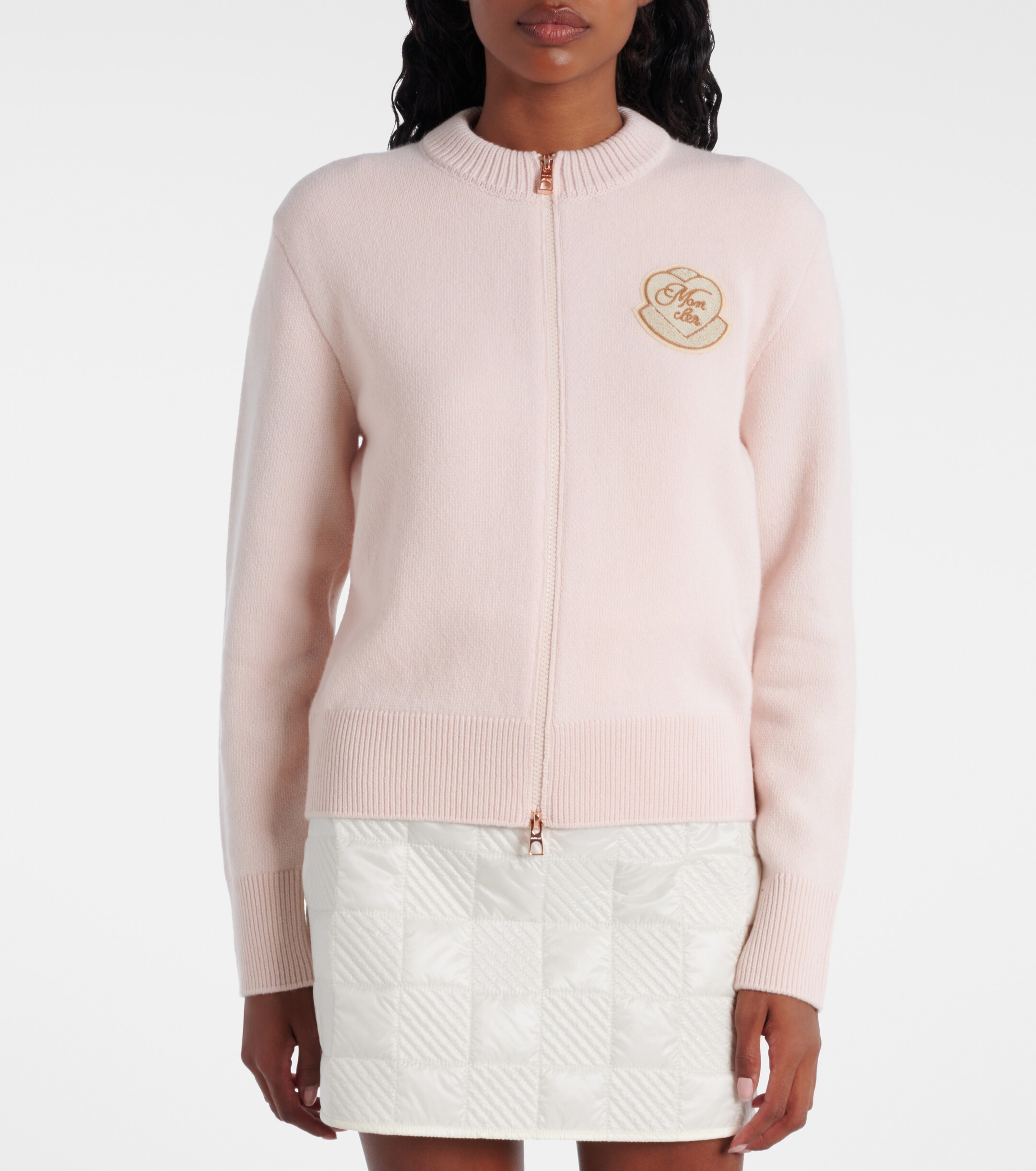 Moncler Wool and cashmere-blend jacket thumbnail