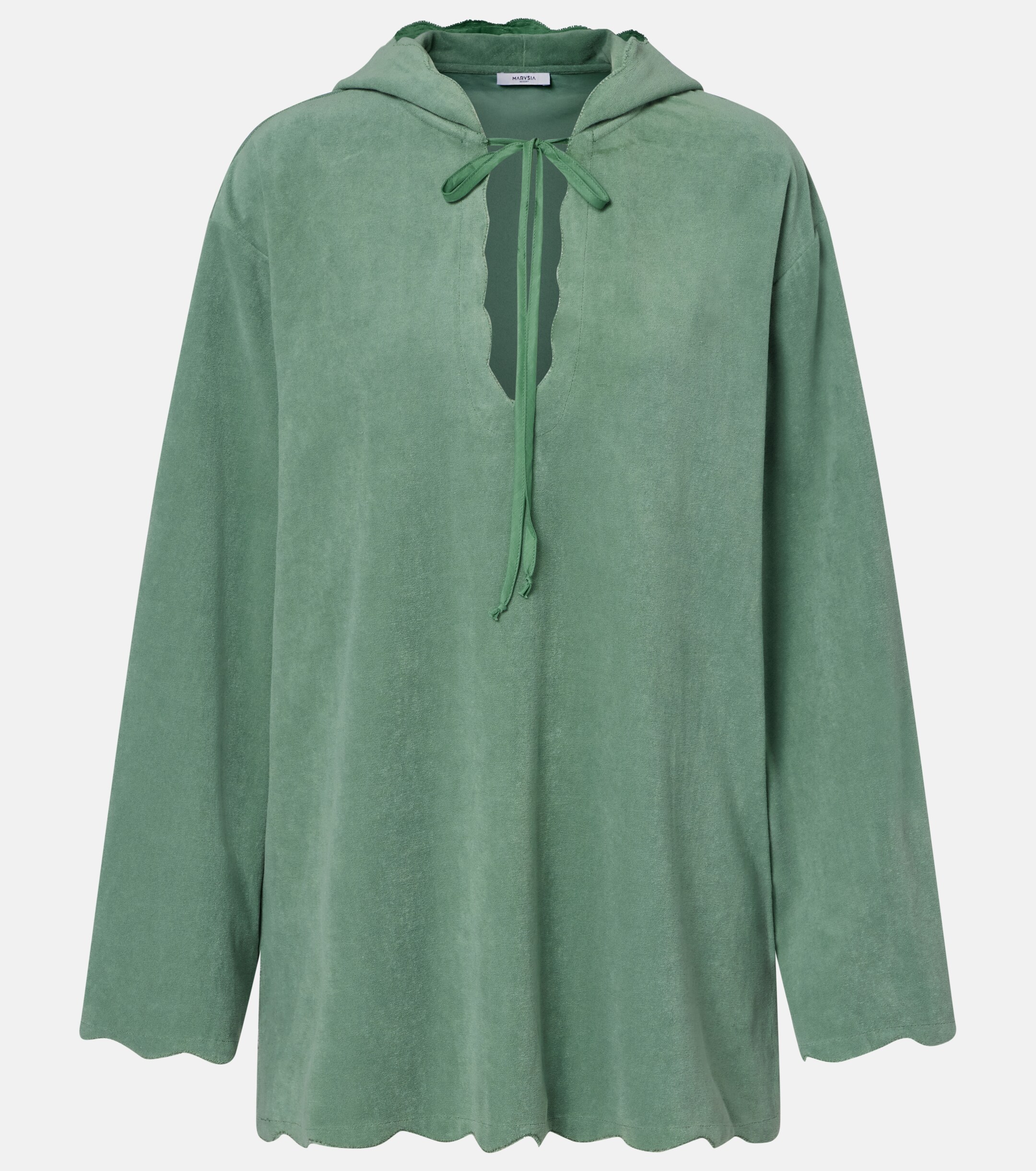 Marysia Marysia Baughman cotton-blend terry top