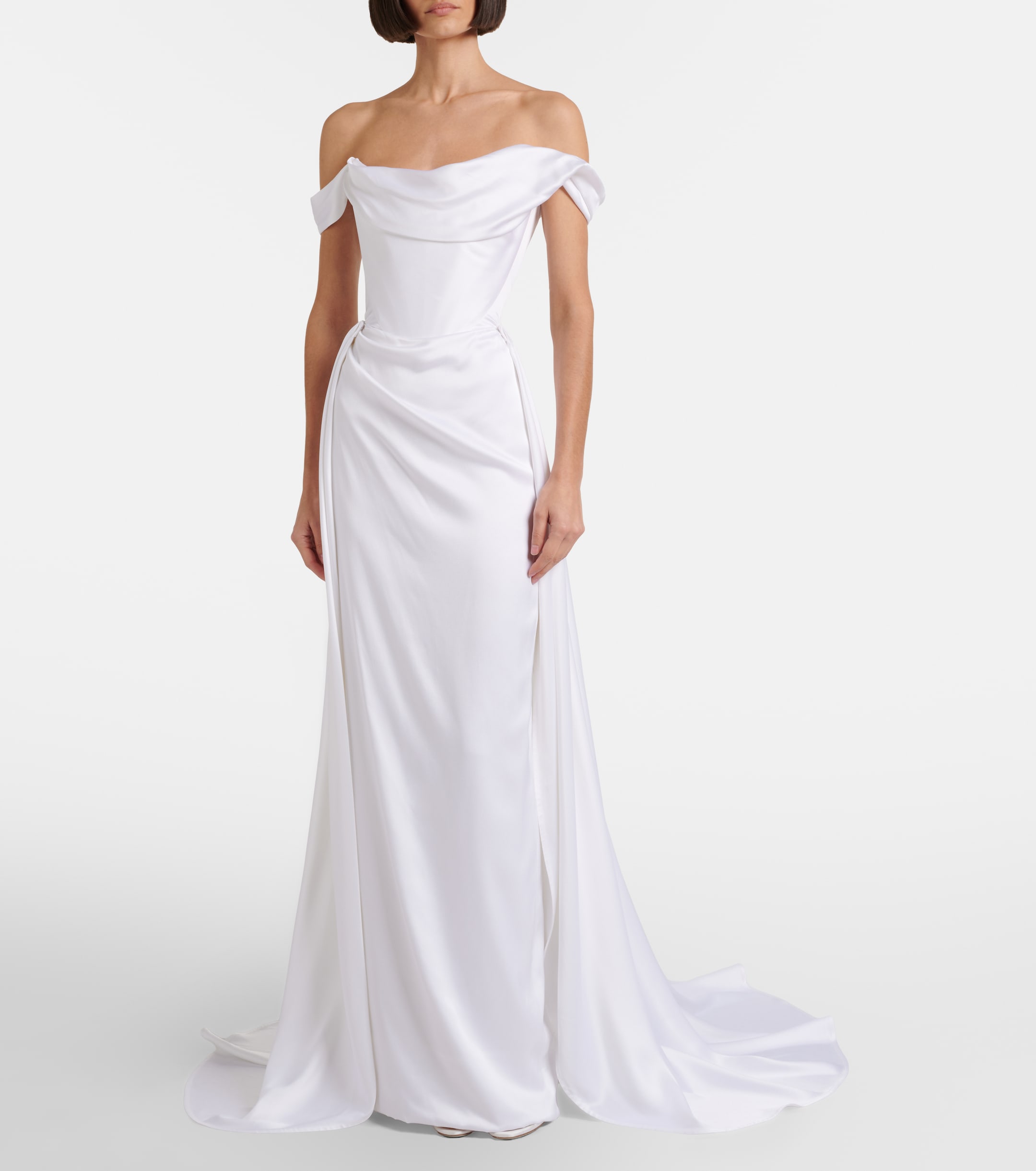 Vivienne Westwood Bridal Nova Grace satin bustier gown