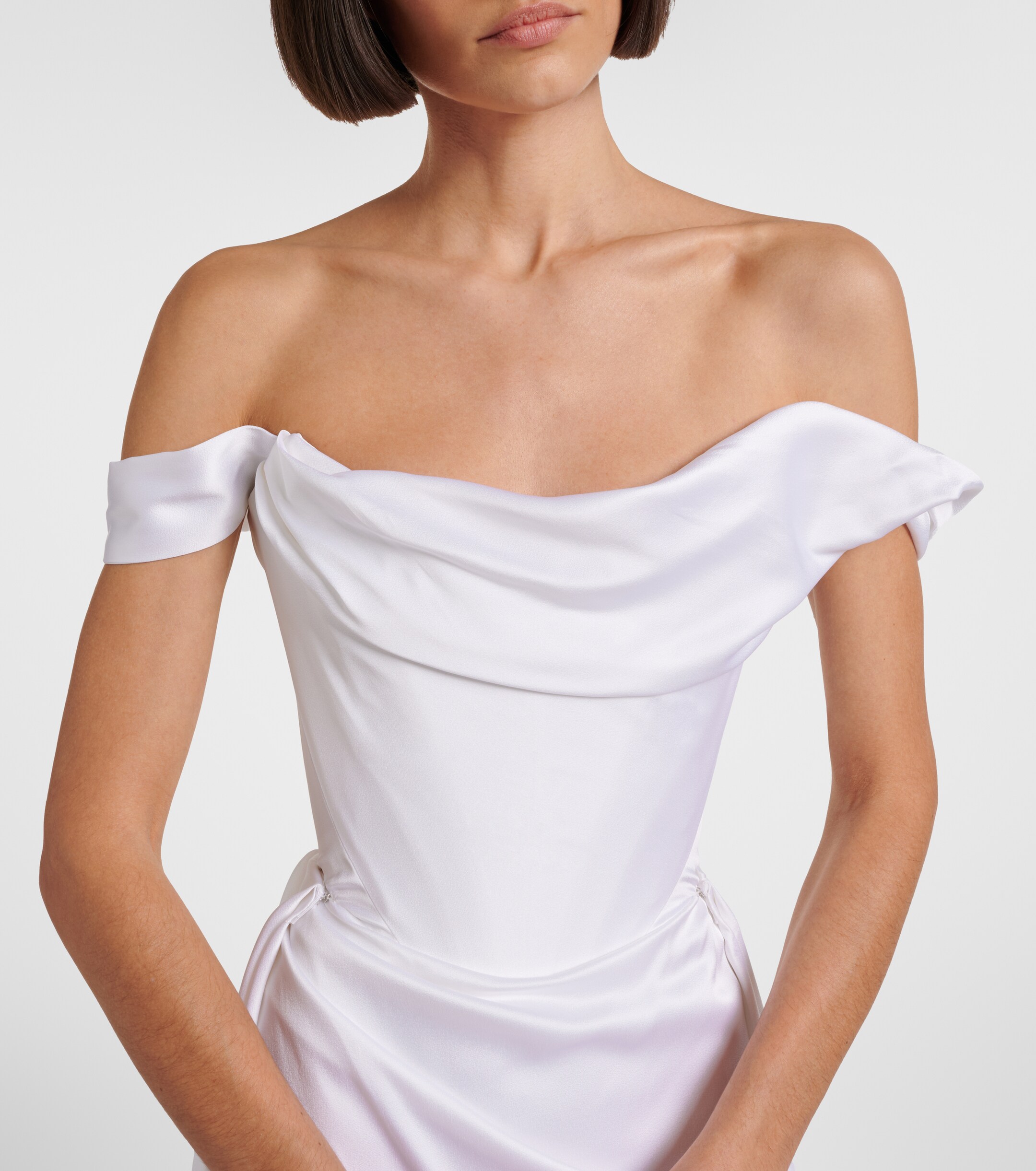 Vivienne Westwood Bridal Nova Grace satin bustier gown