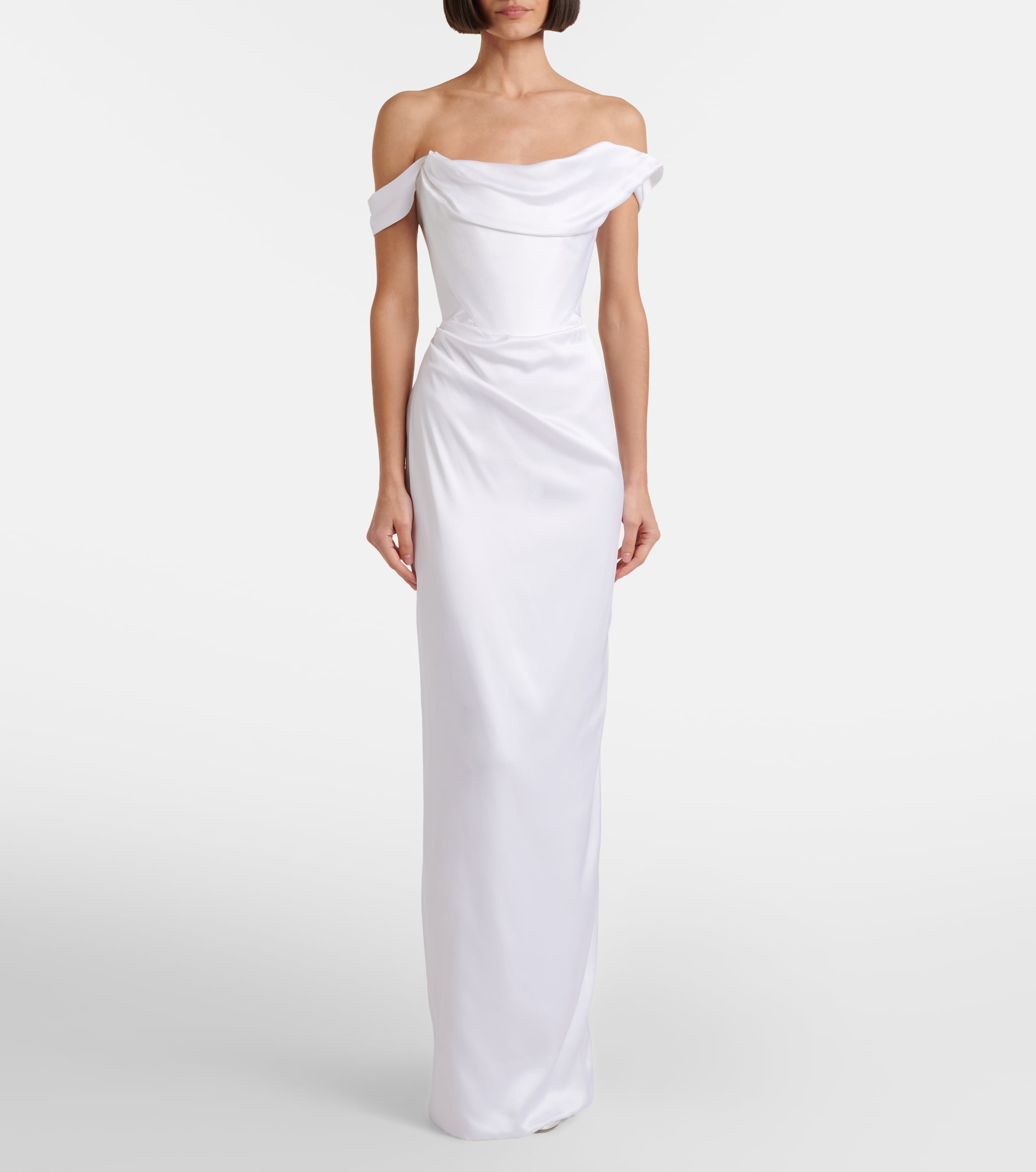 Vivienne Westwood Bridal Nova Grace satin bustier gown