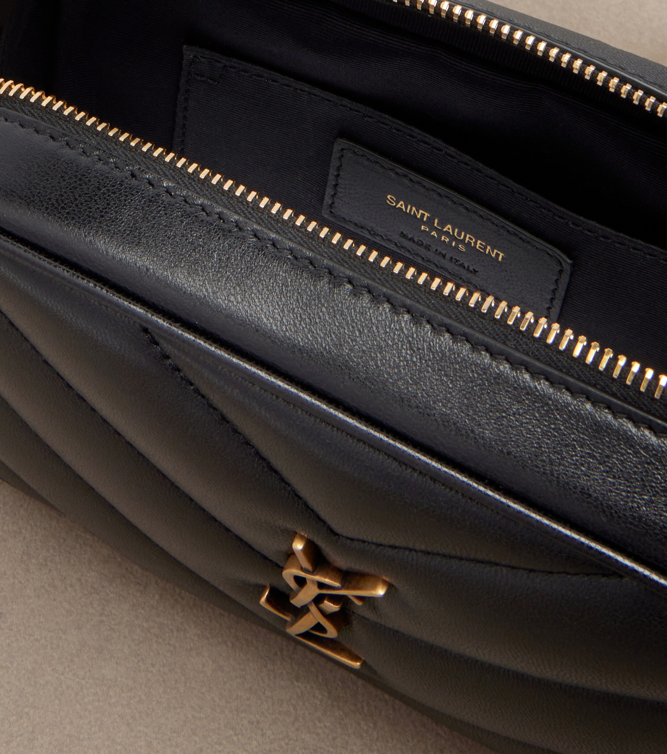 Saint Laurent Loulou Mini quilted leather camera bag