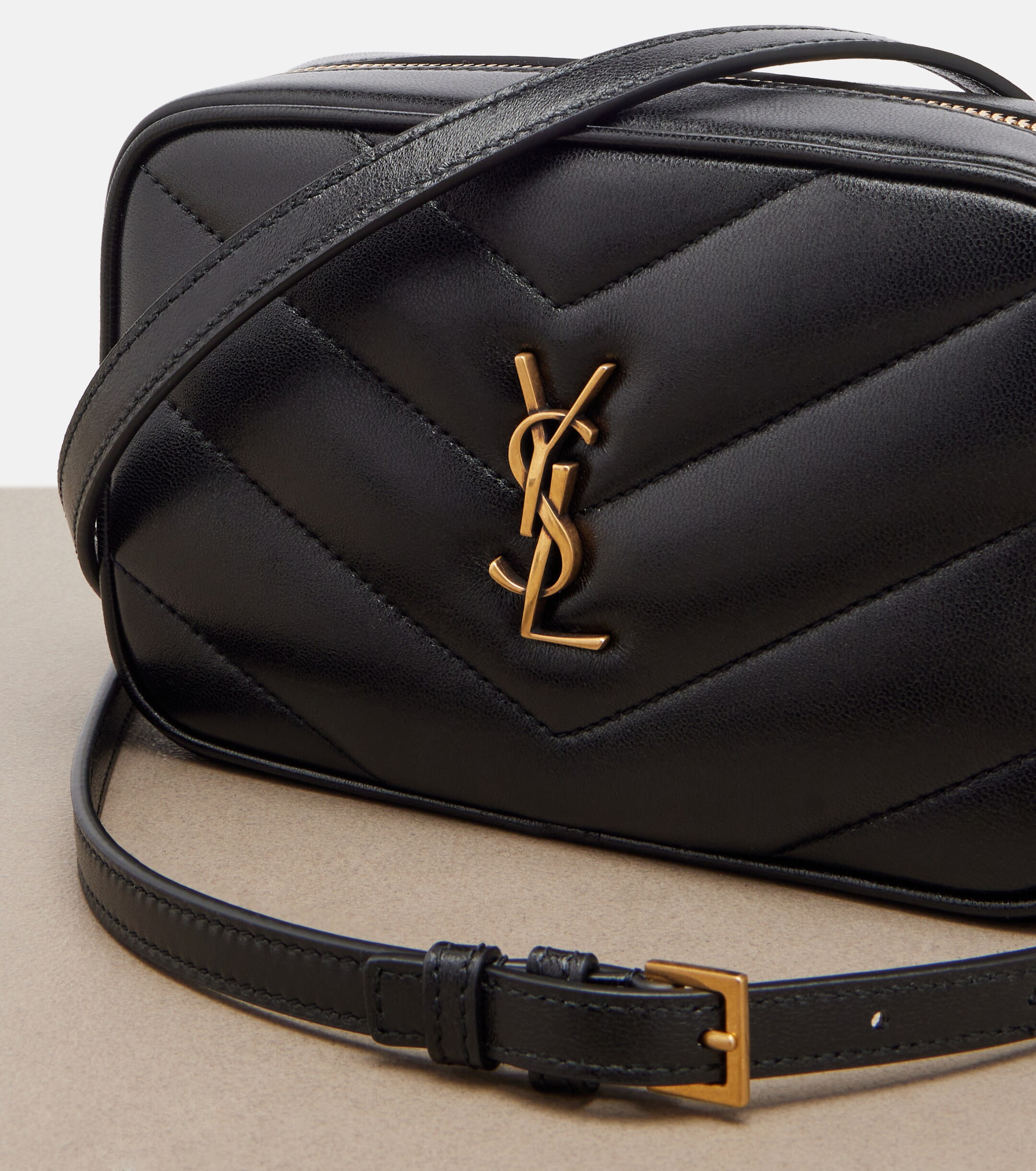 Saint Laurent Loulou Mini quilted leather camera bag