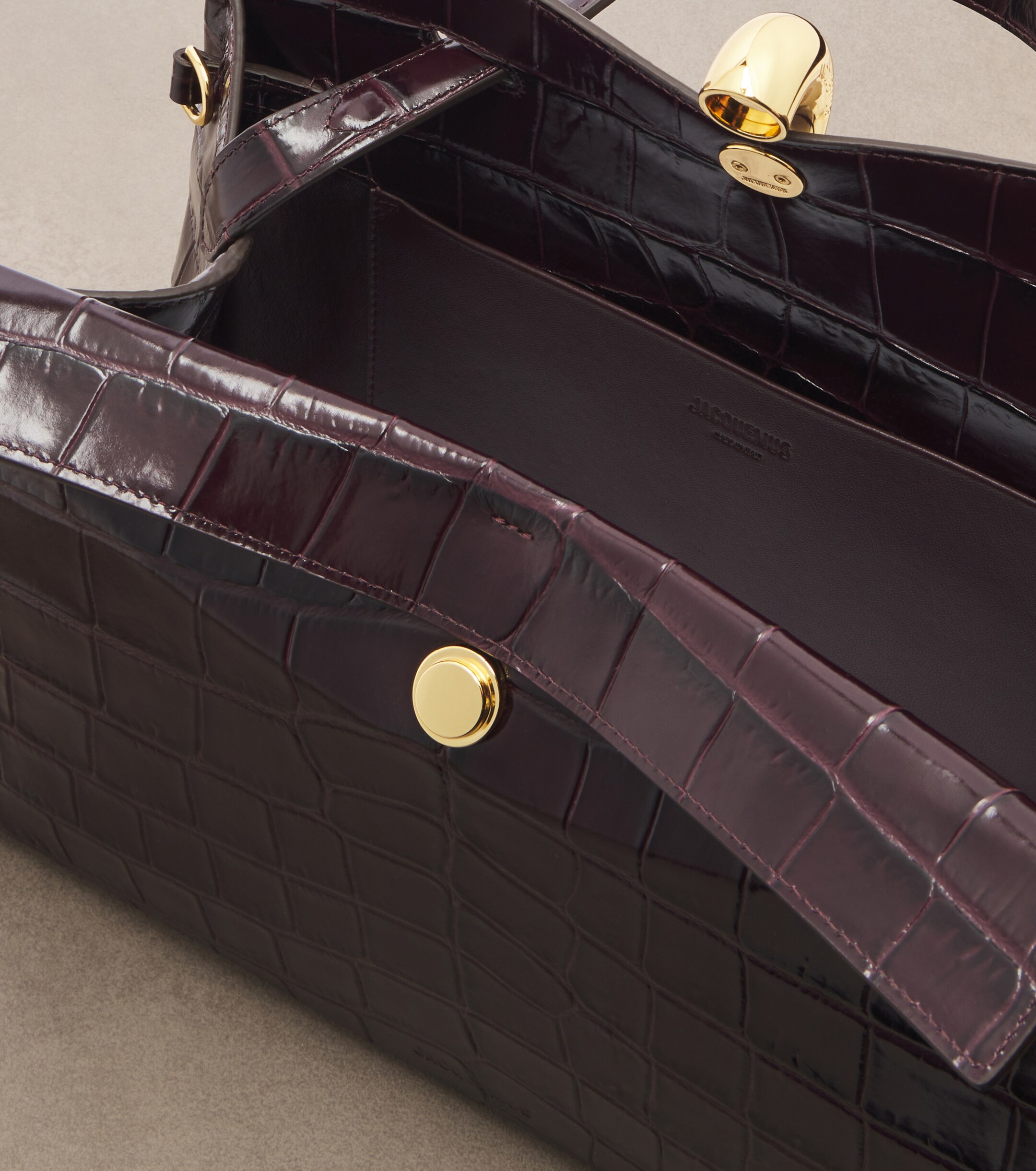 Jacquemus Jacquemus Valérie Medium leather top-handle bag