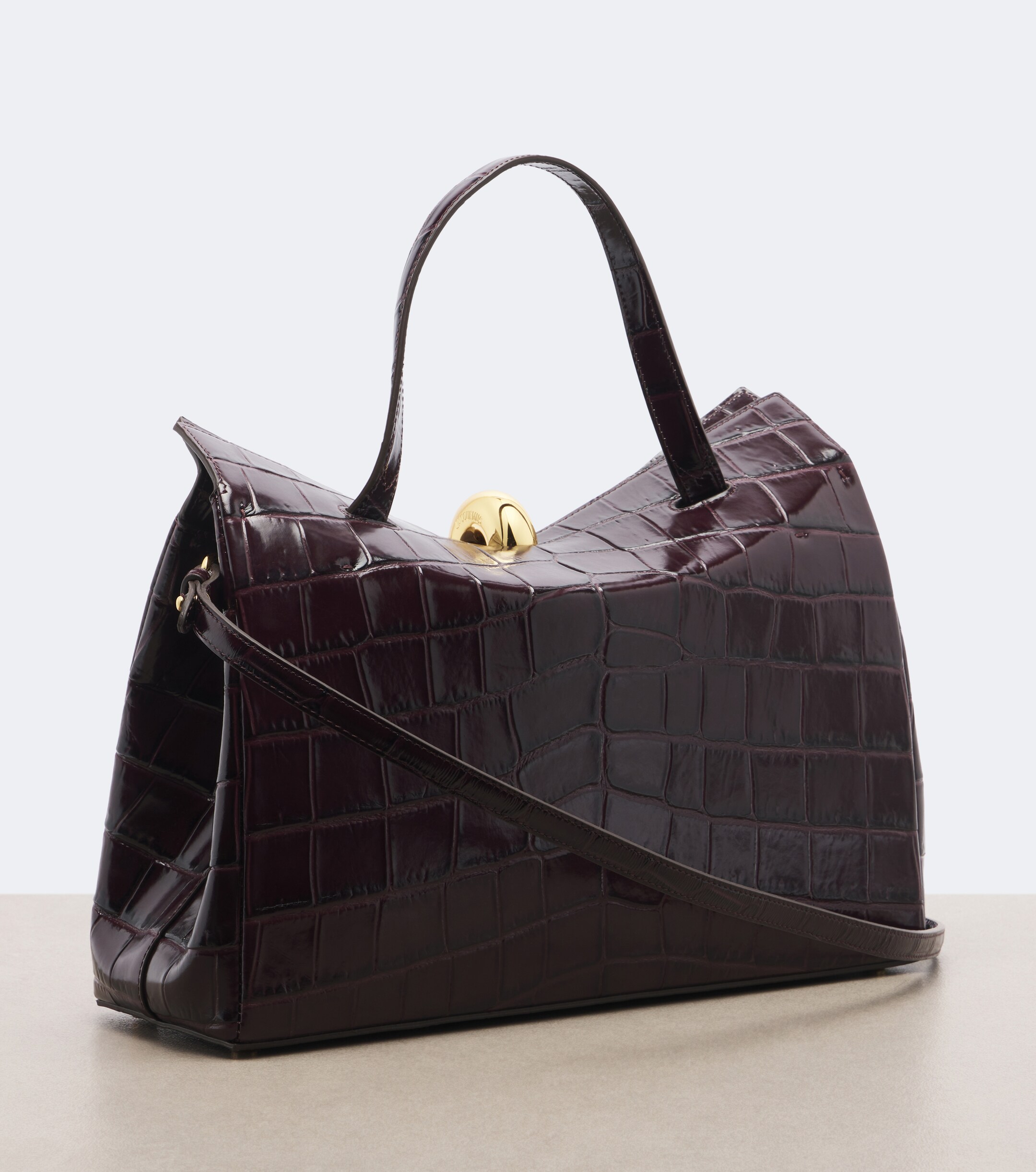 Jacquemus Jacquemus Valérie Medium leather top-handle bag