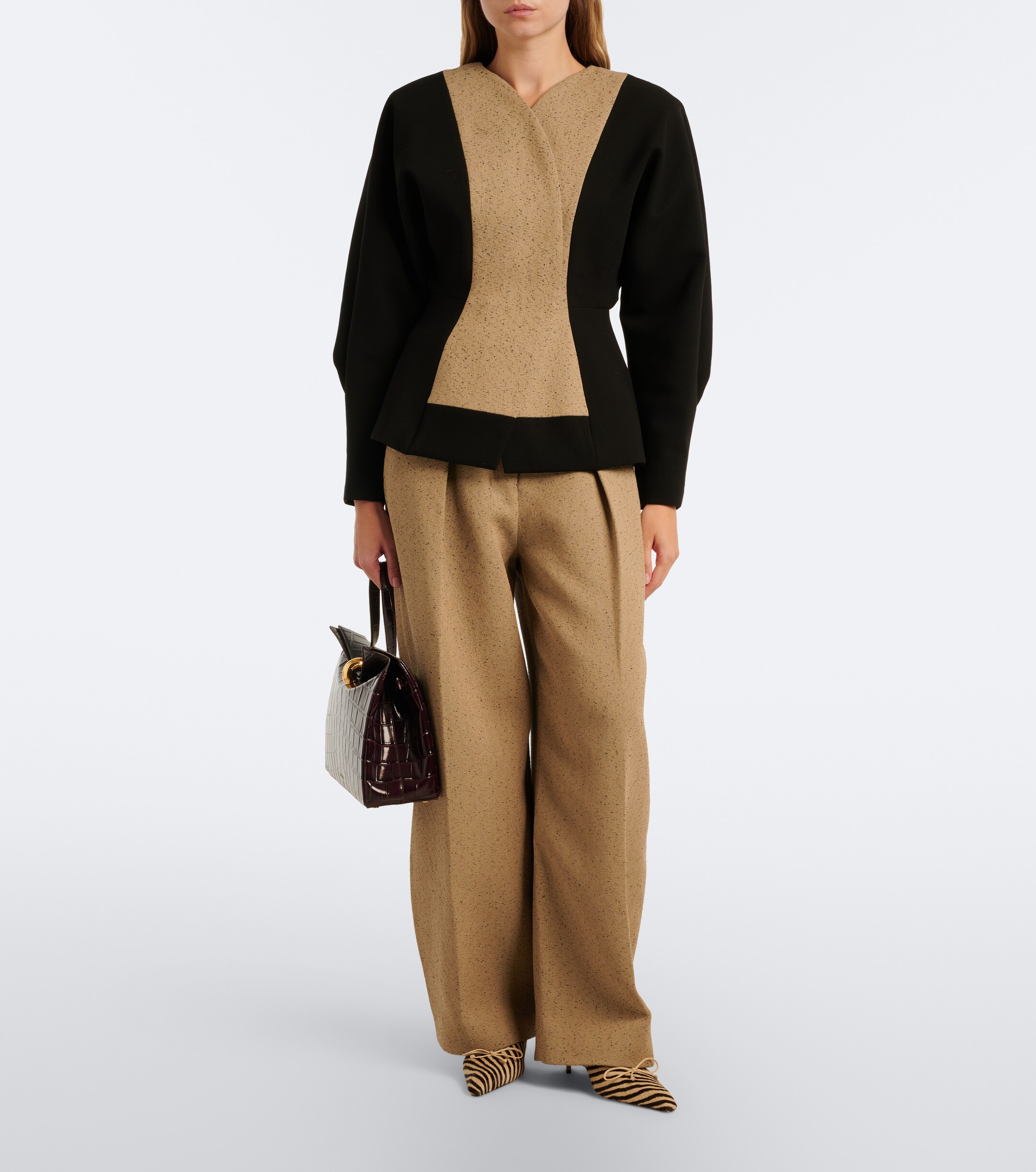 Jacquemus Jacquemus Valérie Medium leather top-handle bag