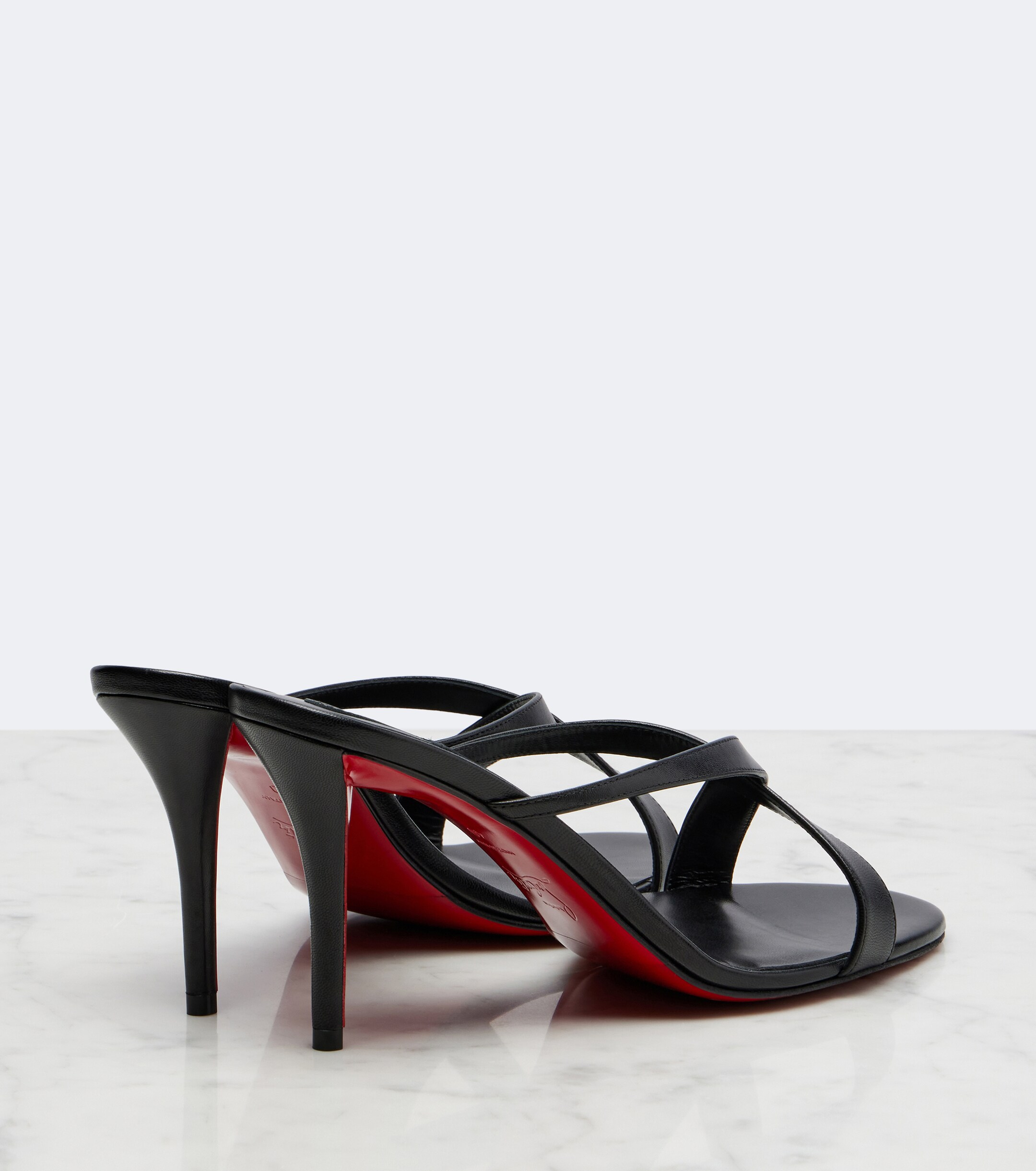 CHRISTIAN LOUBOUTIN Christian Louboutin Mulazee leather mules