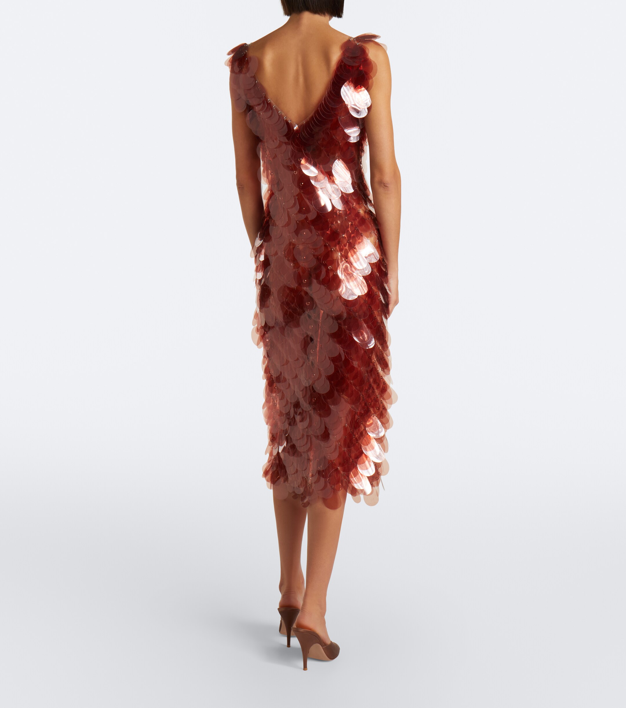 Rabanne Rabanne Sequined sheer midi dress