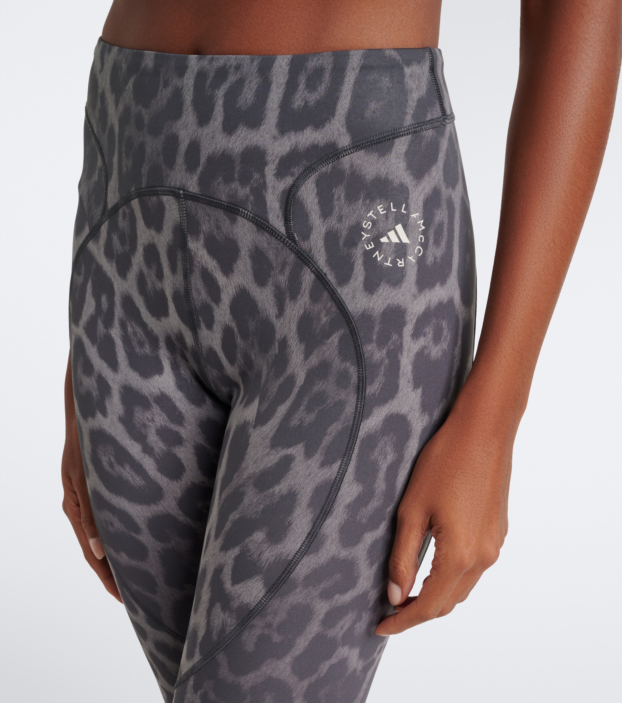 adidas by Stella McCartney Adidas by Stella McCartney TruePurpose leopard-print leggings