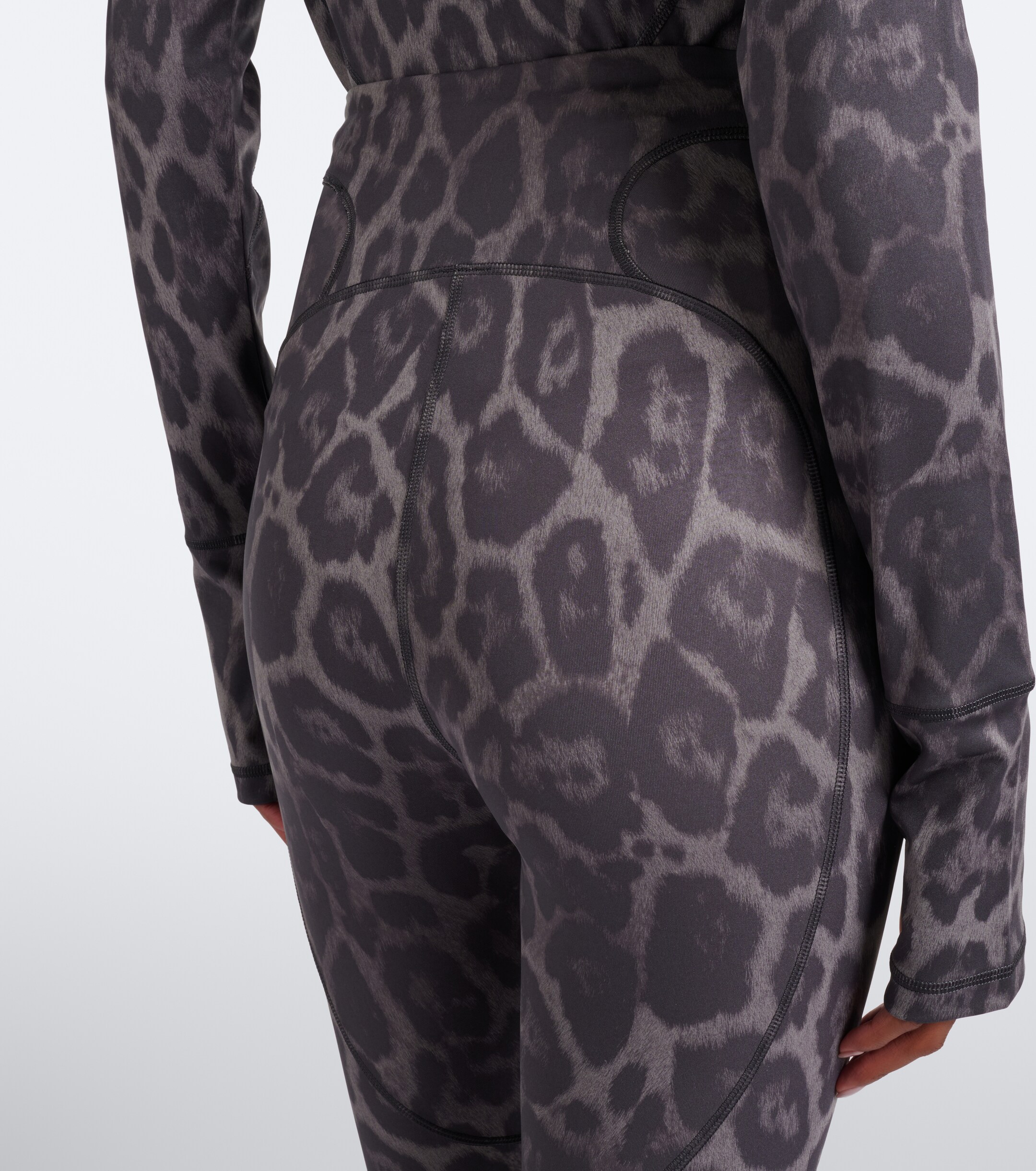 adidas by Stella McCartney Adidas by Stella McCartney TruePurpose leopard-print leggings