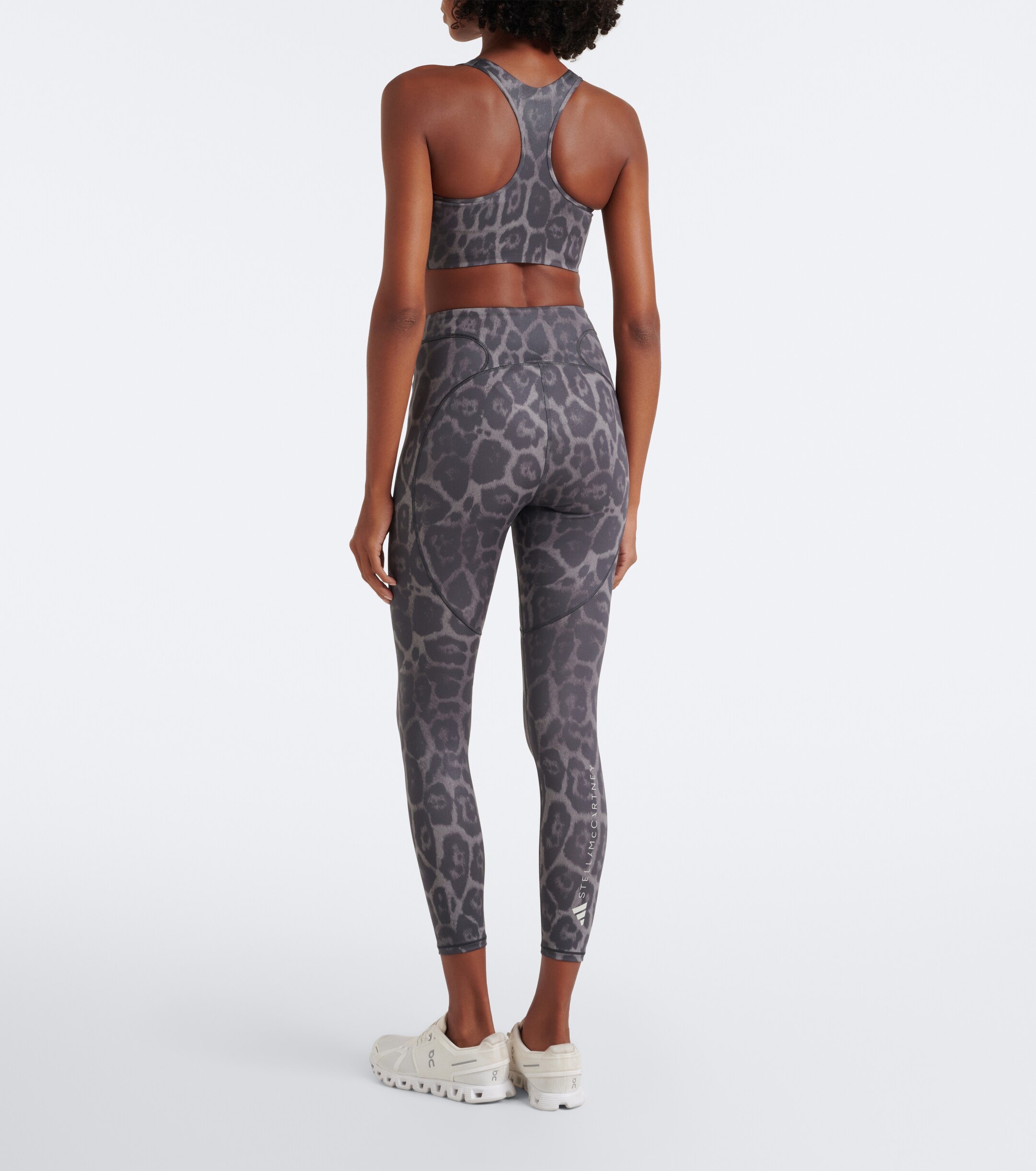 adidas by Stella McCartney Adidas by Stella McCartney TruePurpose leopard-print leggings
