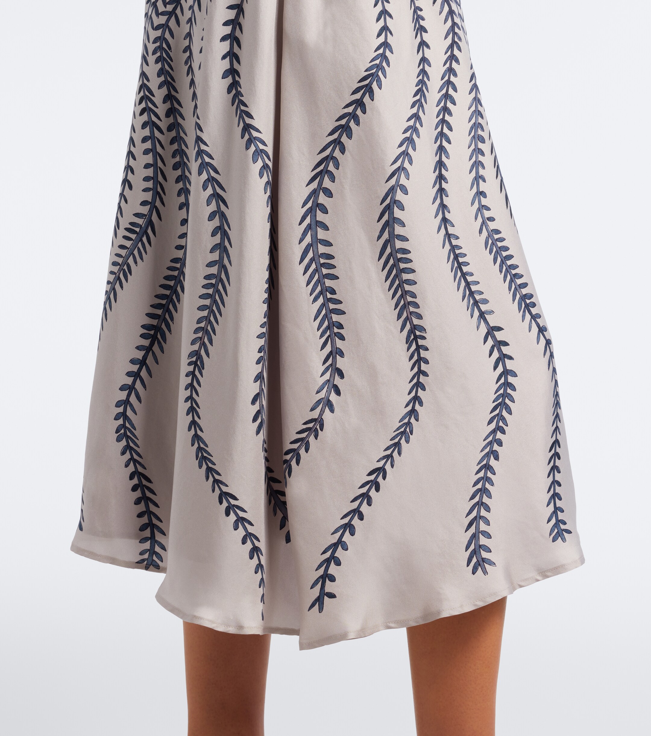 Altuzarra Altuzarra Kiera belted printed silk shirt dress