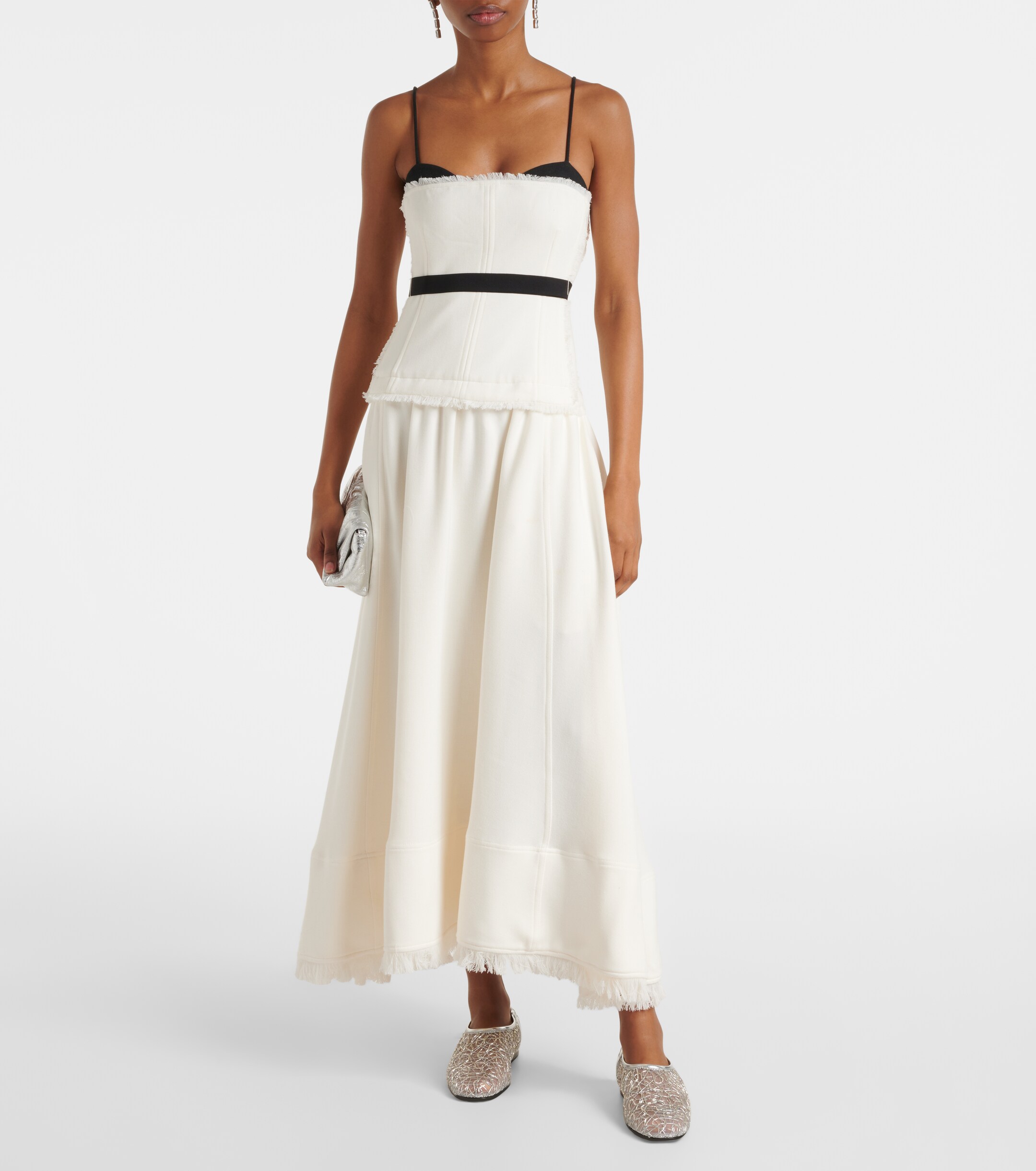 SIMKHAI Quinlin corset dress