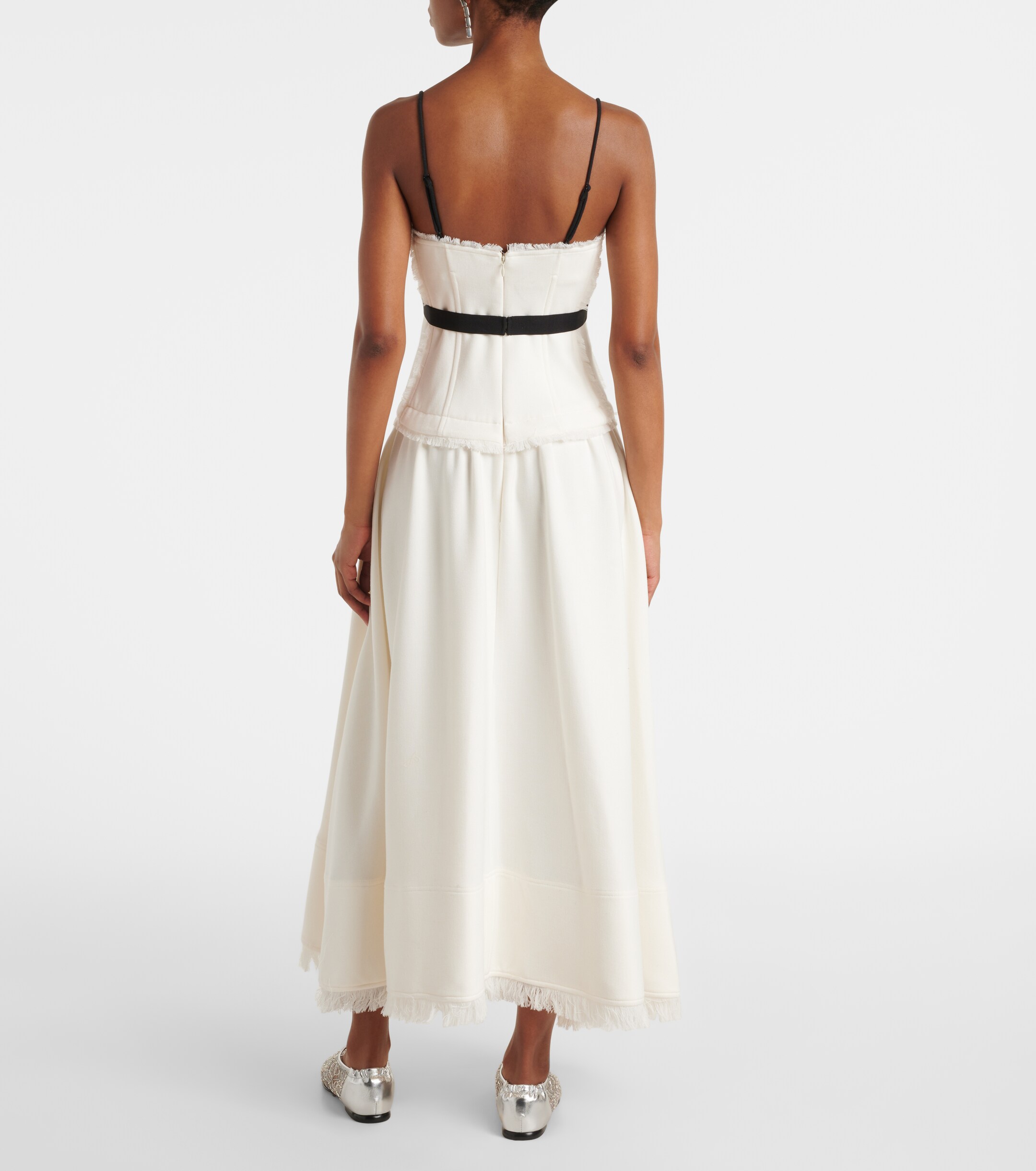 SIMKHAI Quinlin corset dress thumbnail